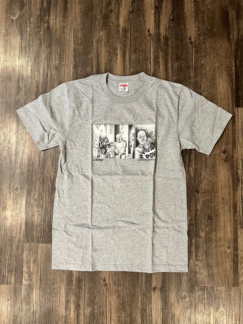Supreme “Mister Cartoon” Tee (Grey)