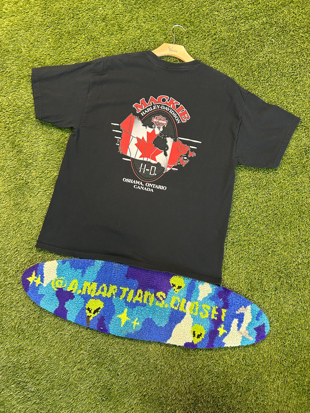 Vintage 1999 Harley Davidson Oshawa Canada Tee