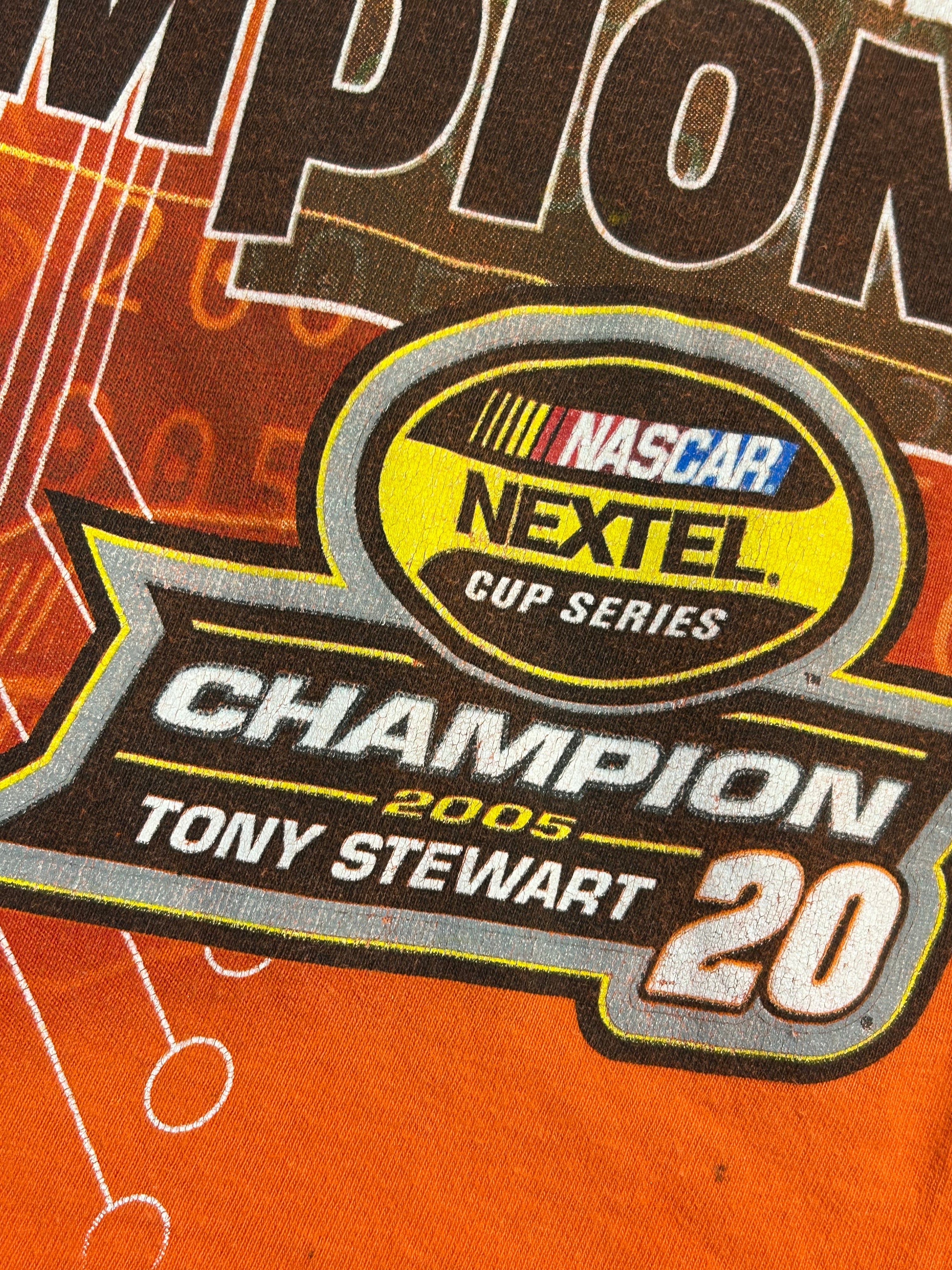 2005 NASCAR Nextel Cup Series Champion Tony Stewart AOP Tee