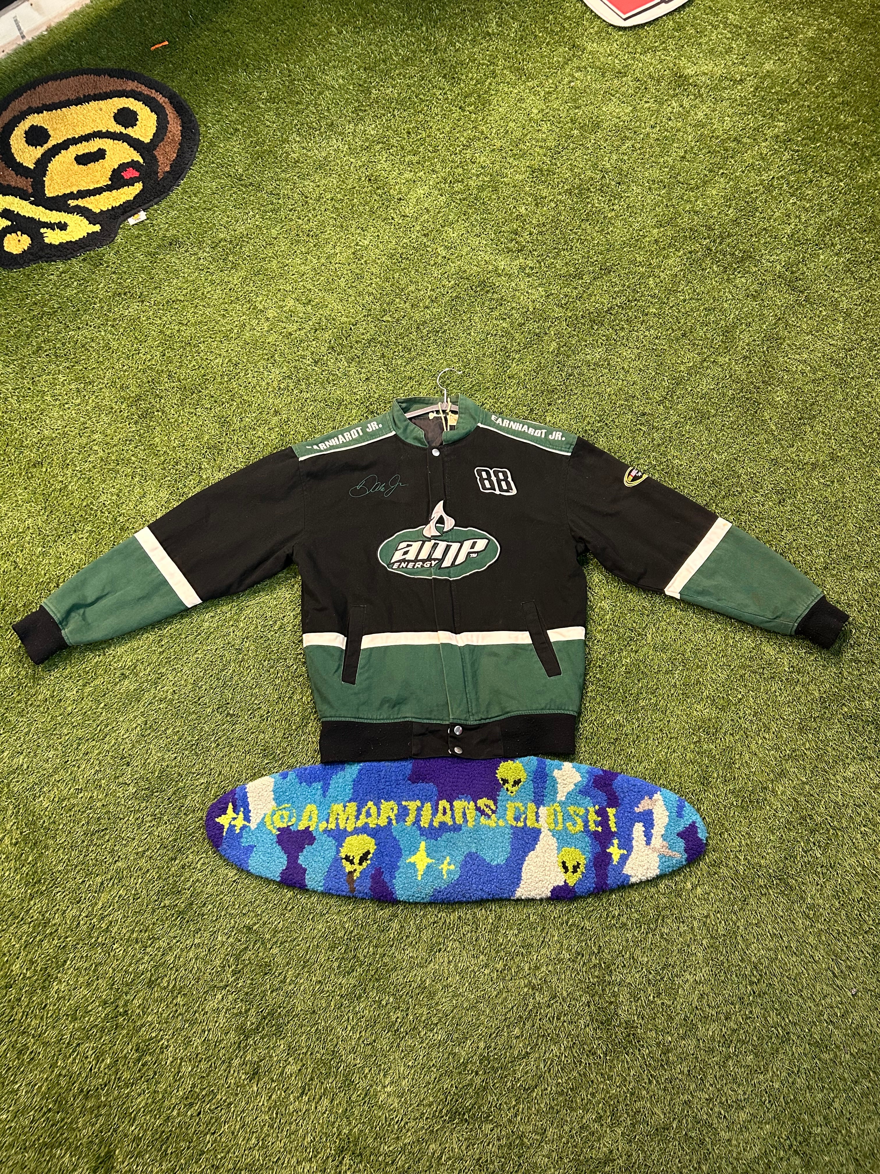 Y2K Dale Earnhardt Jr #88 Front Patch Amp Energy NASCAR Jacket