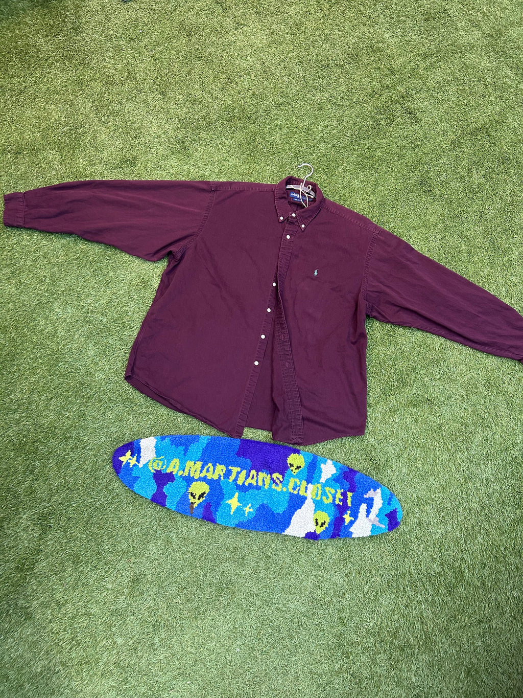 Vintage Ralph Lauren Purple Dress Shirt