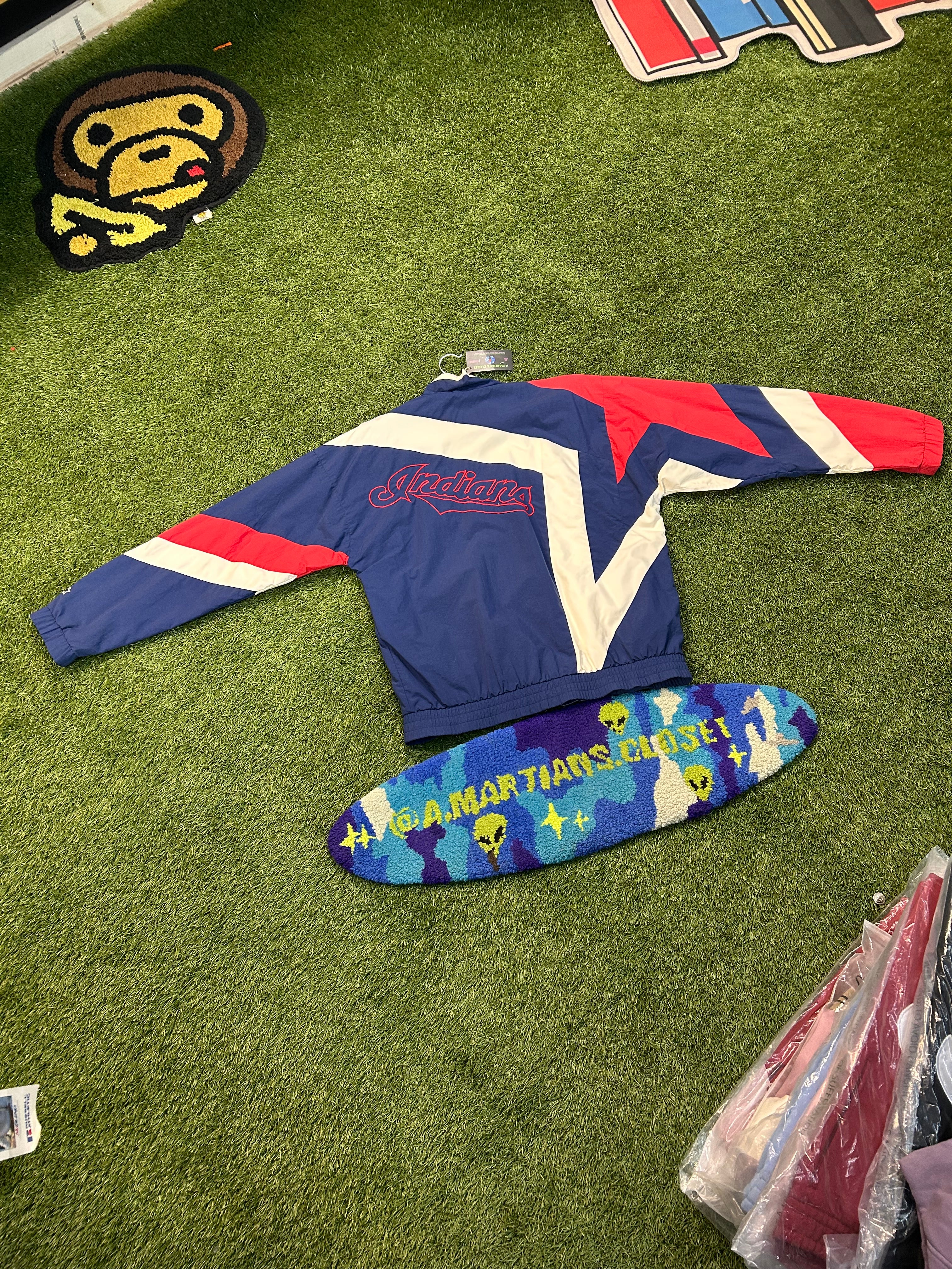 Vintage 90s MLB Cleveland Indians Starter Track Jacket