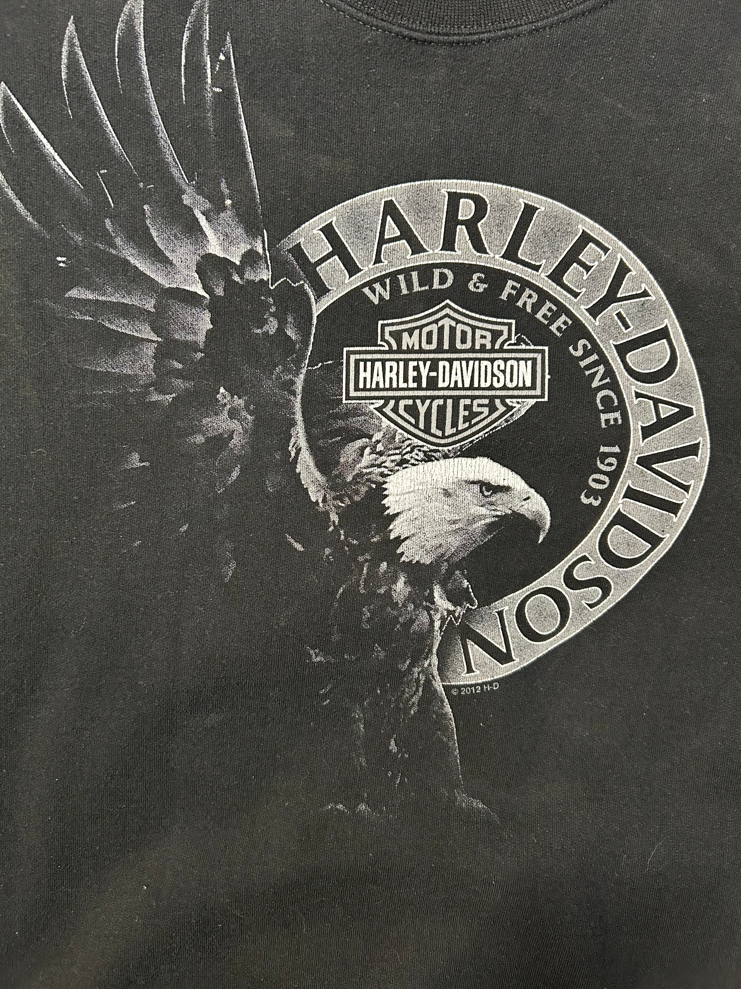 2013 Harley Davidson Wild & Free Crewneck