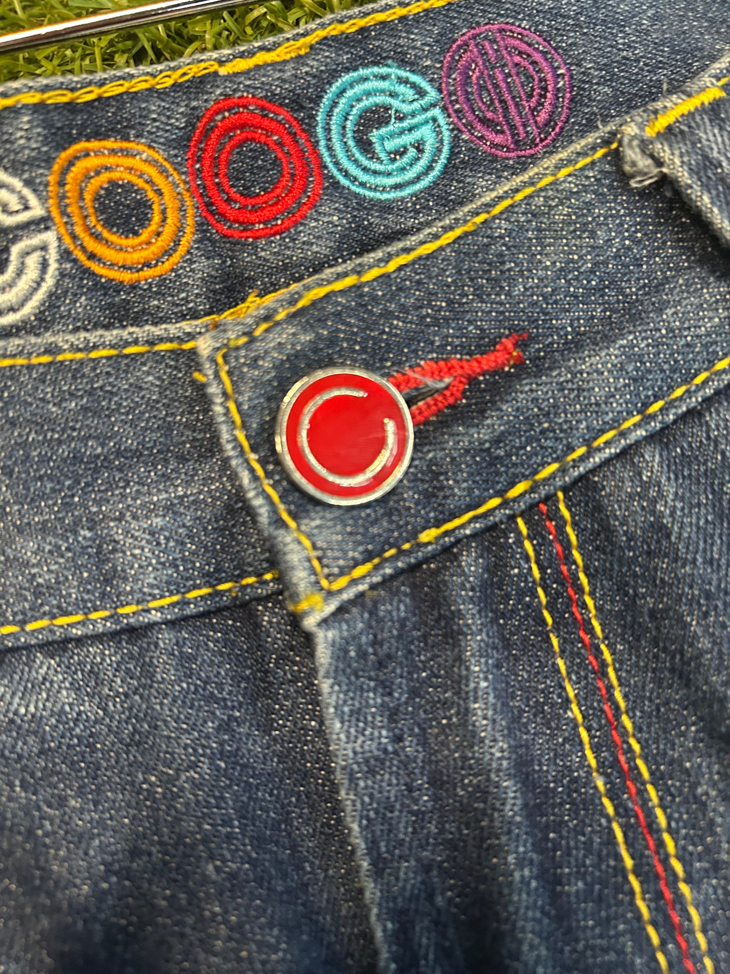 Y2K Coogi Australia Swords Jeans