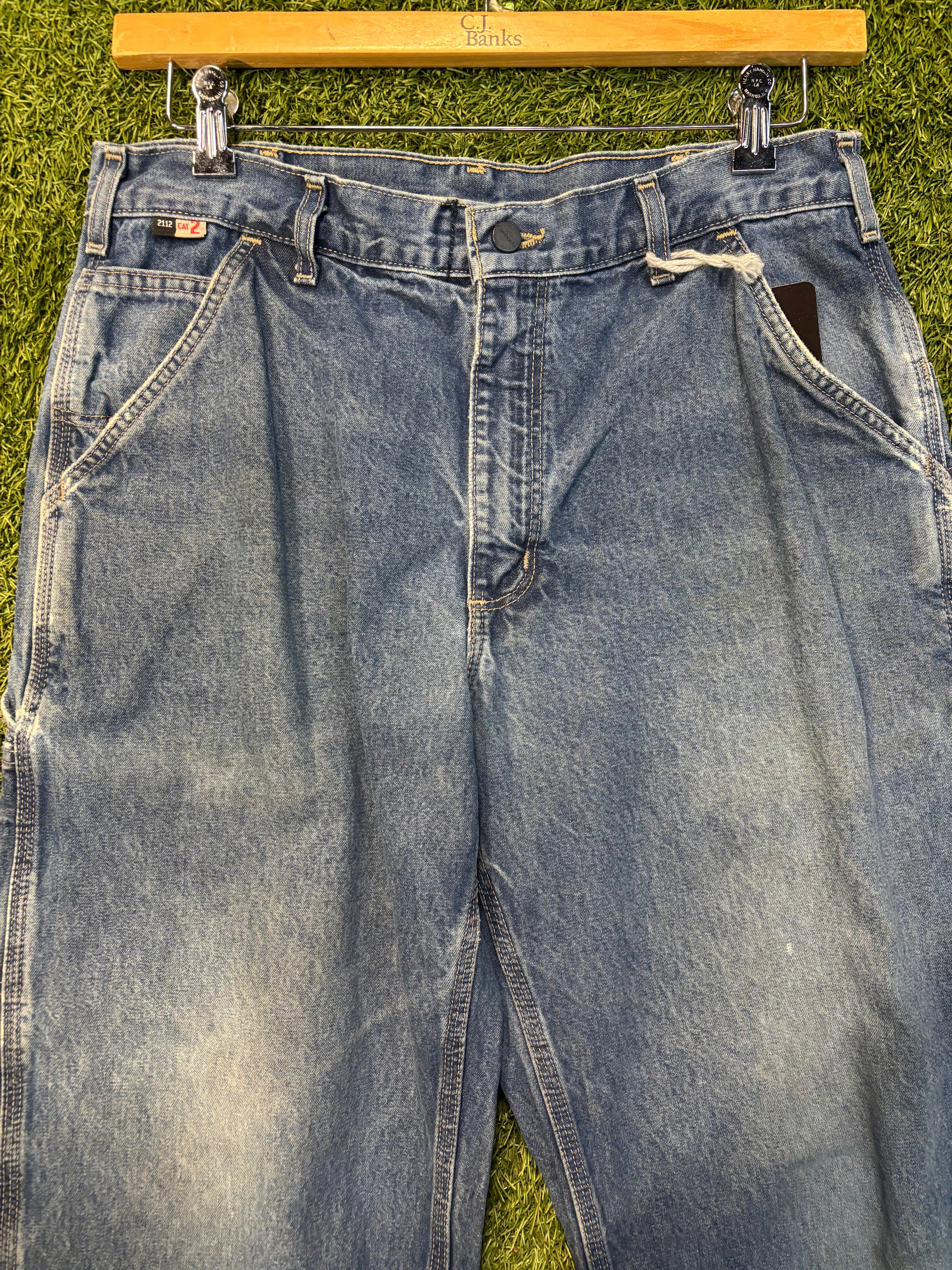 Vintage Carhartt Carpenter Blue Jeans