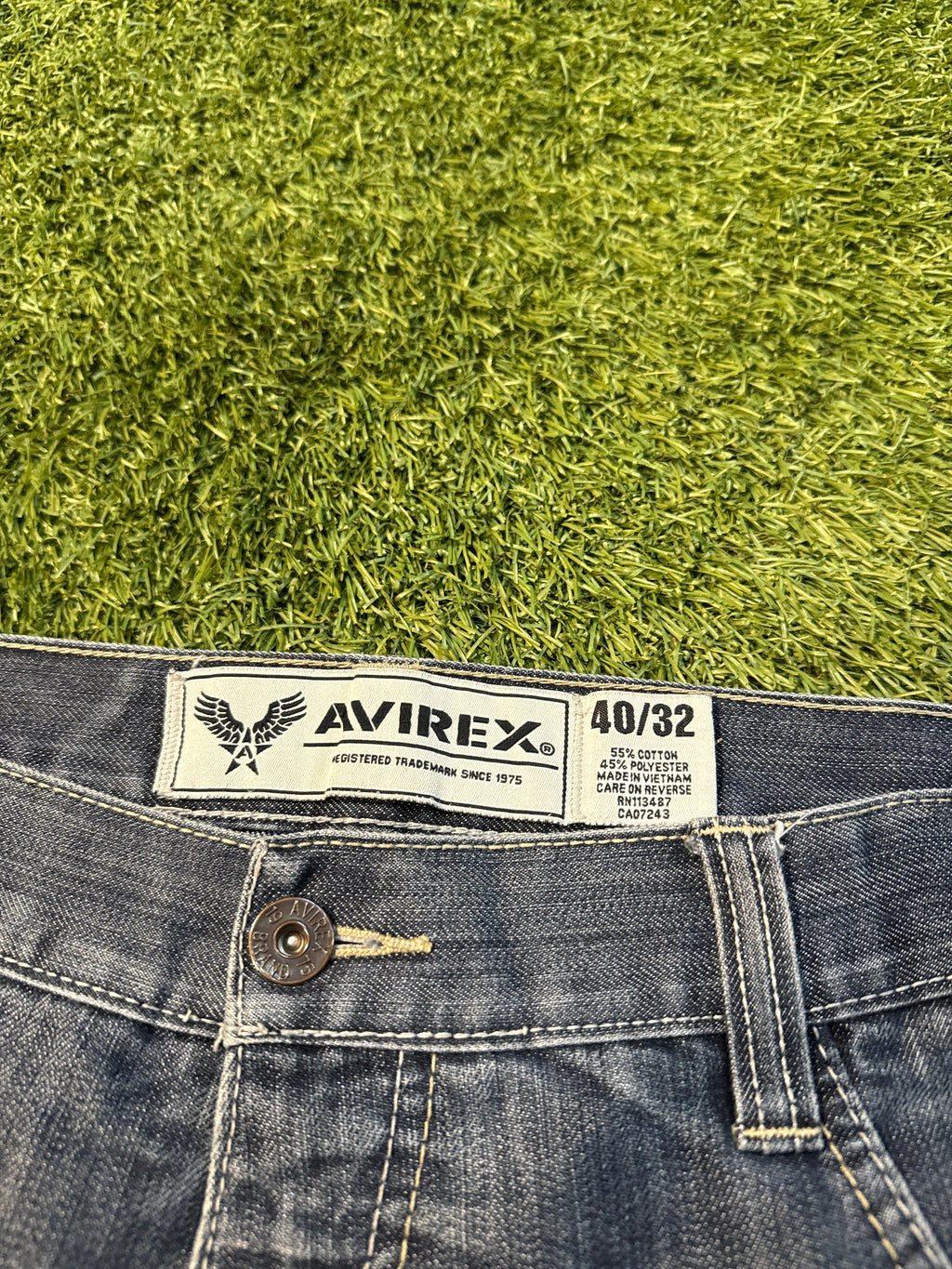 Y2K “AVIREX” DENIM