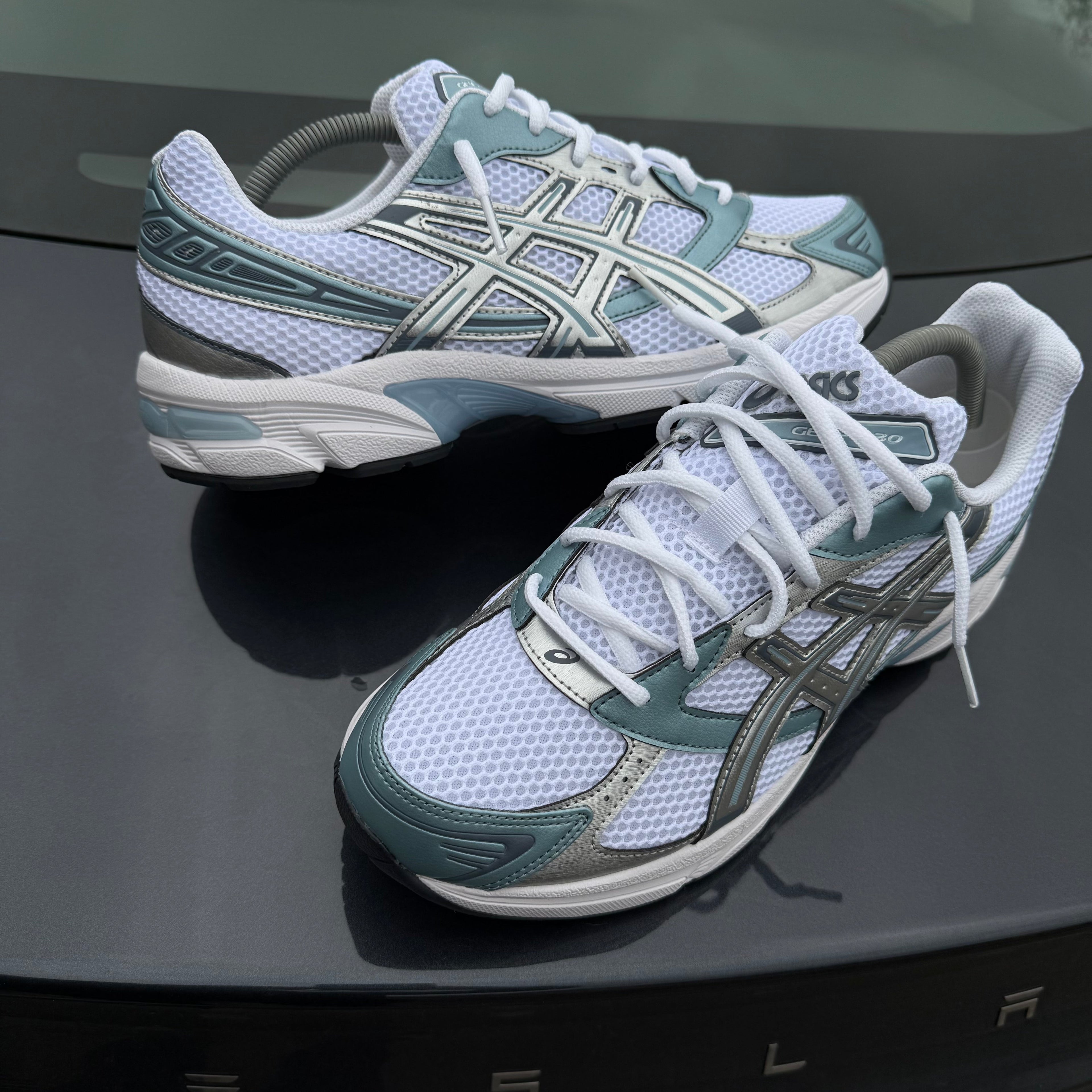 ASICS GEL 1130 TRAINER - SHARKSKIN / WHITE