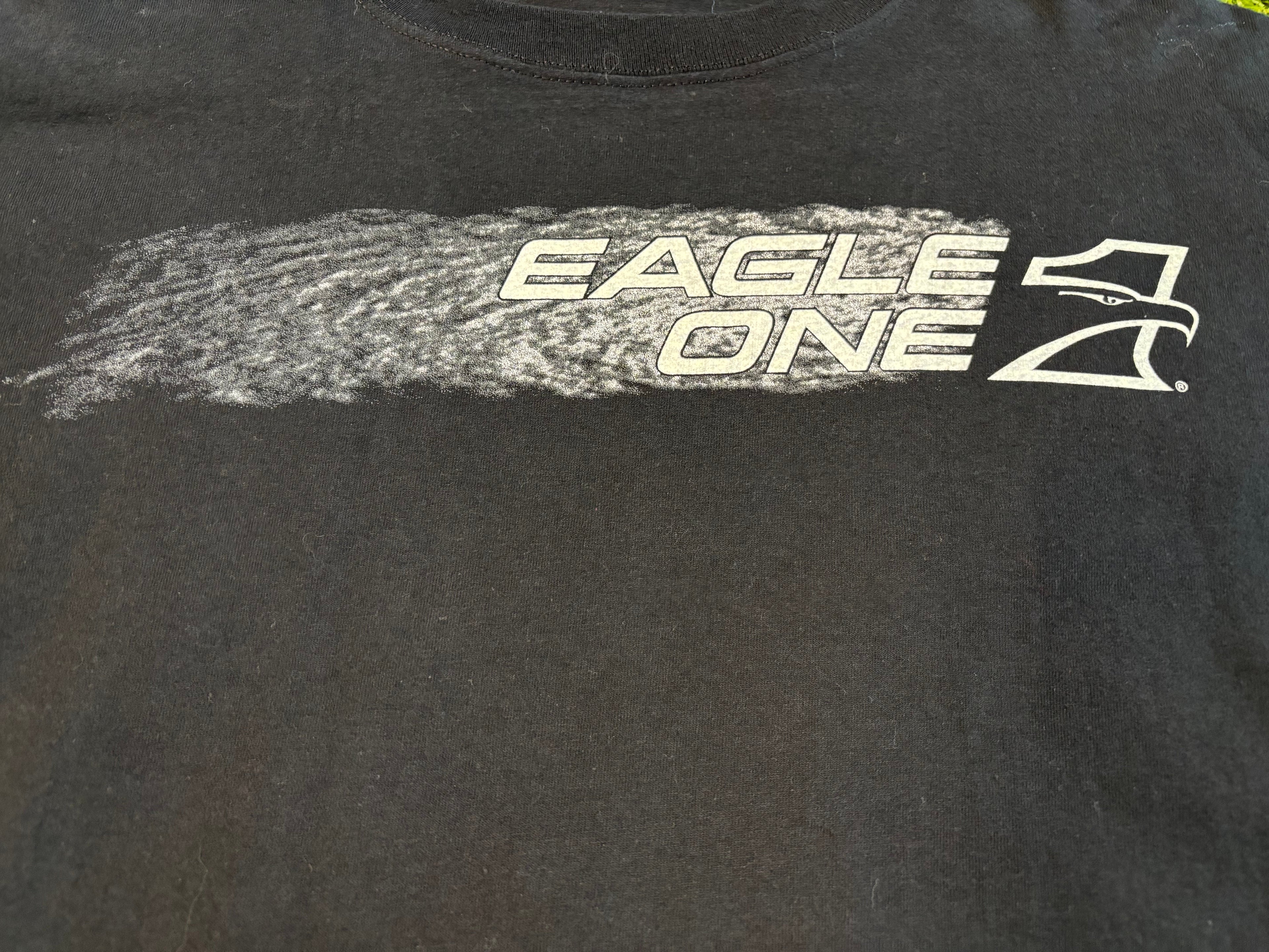 Mark Martin Eagle One Roush Racing NASCAR T-Shirt Size XL Santee Gold Tag