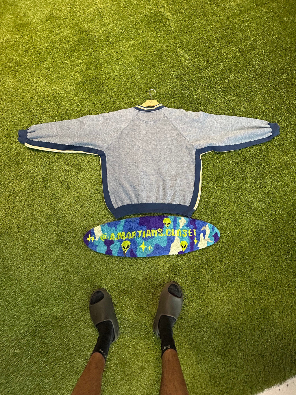 Vintage Embroidered Notre Dame Fighting Irish Crewneck