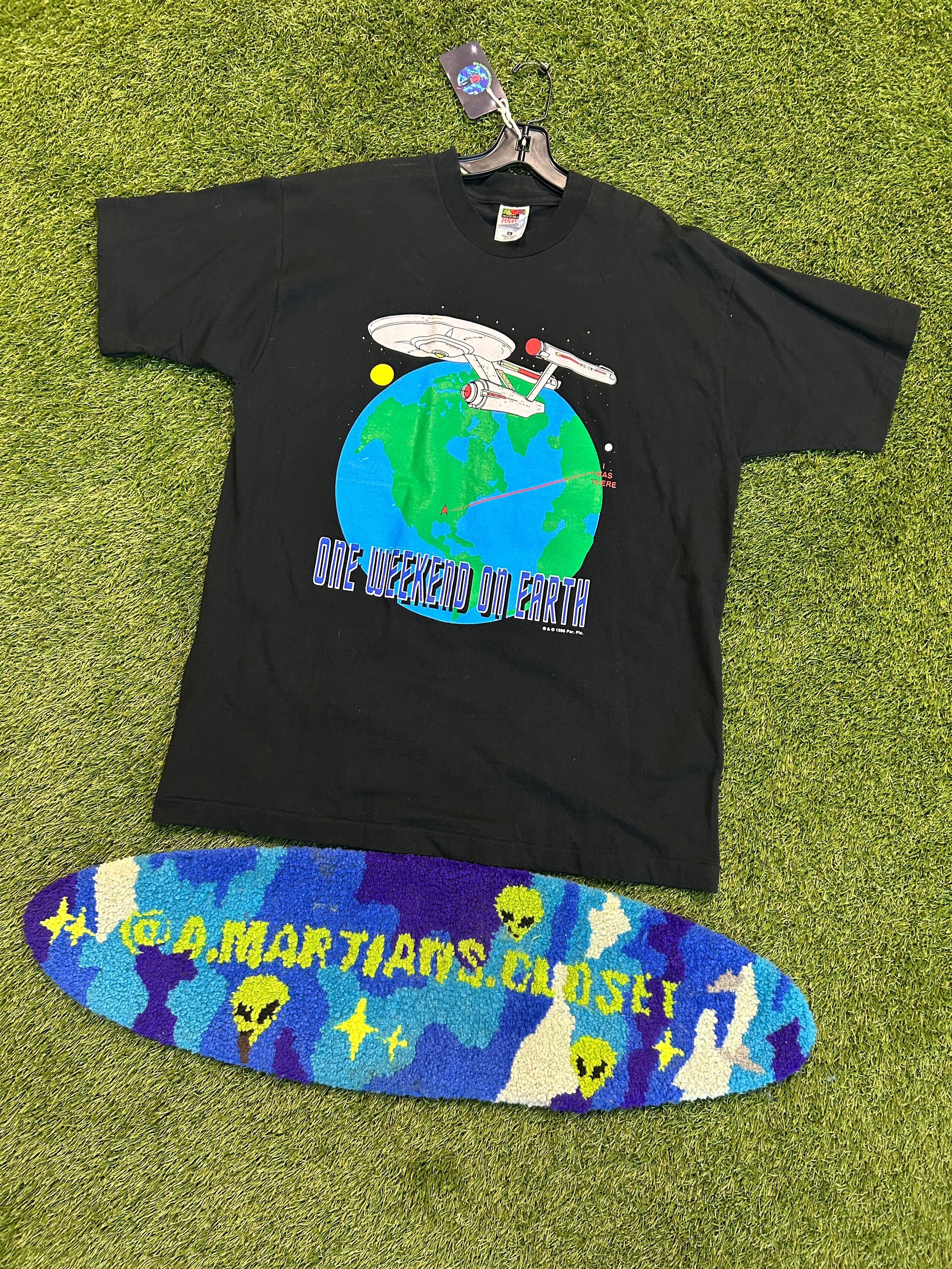 Rare Vintage 1996 Star Trek One Weekend On Earth Tee