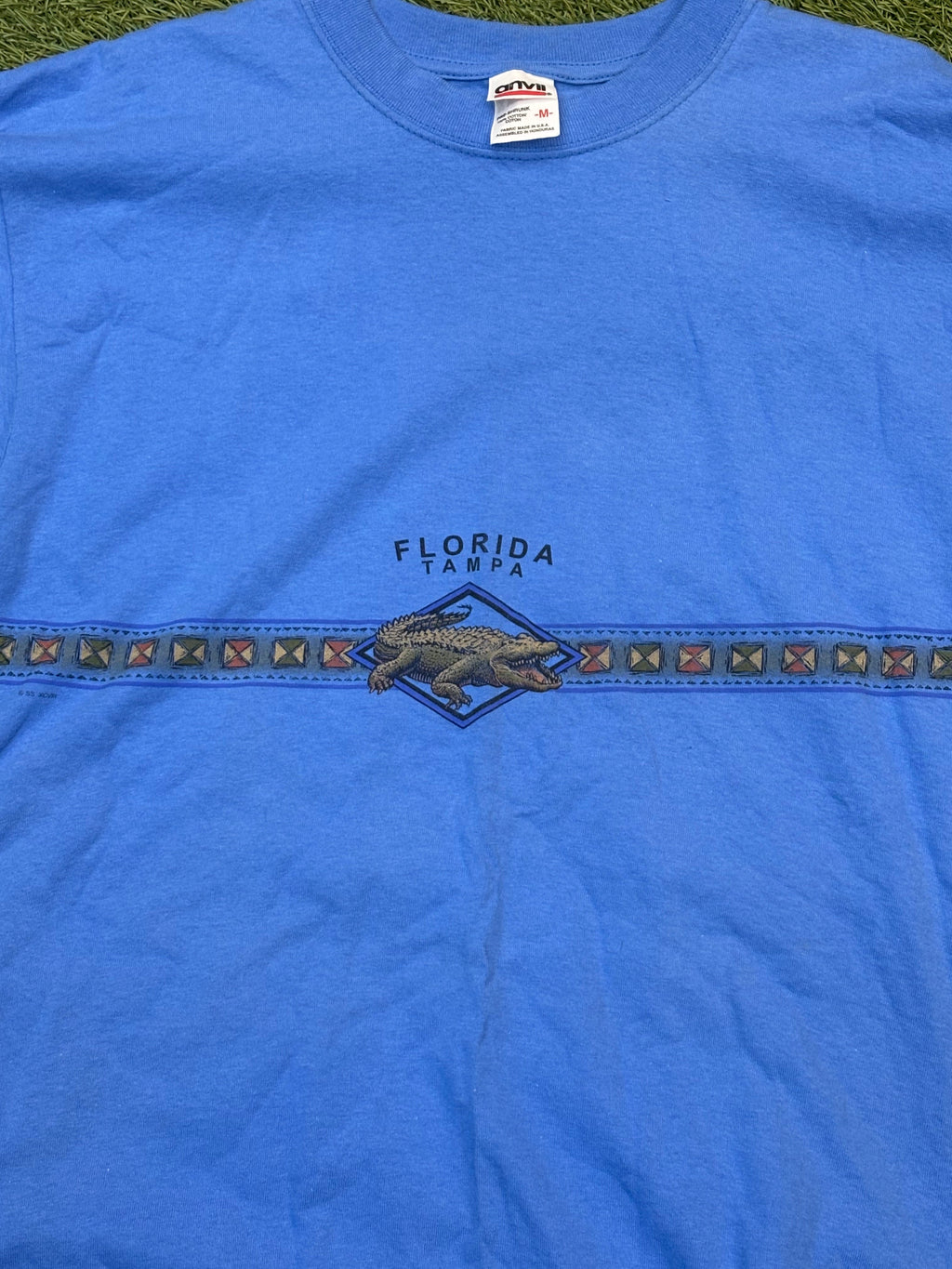 Vintage Anvil Tampa Florida Croc Shirt