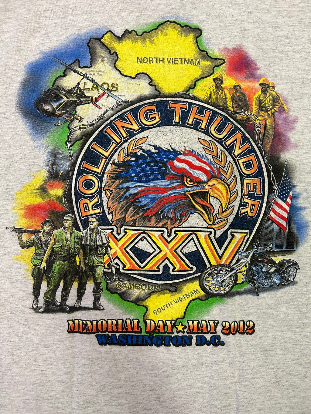 Vintage 2012 Rolling Thunder Memorial Day