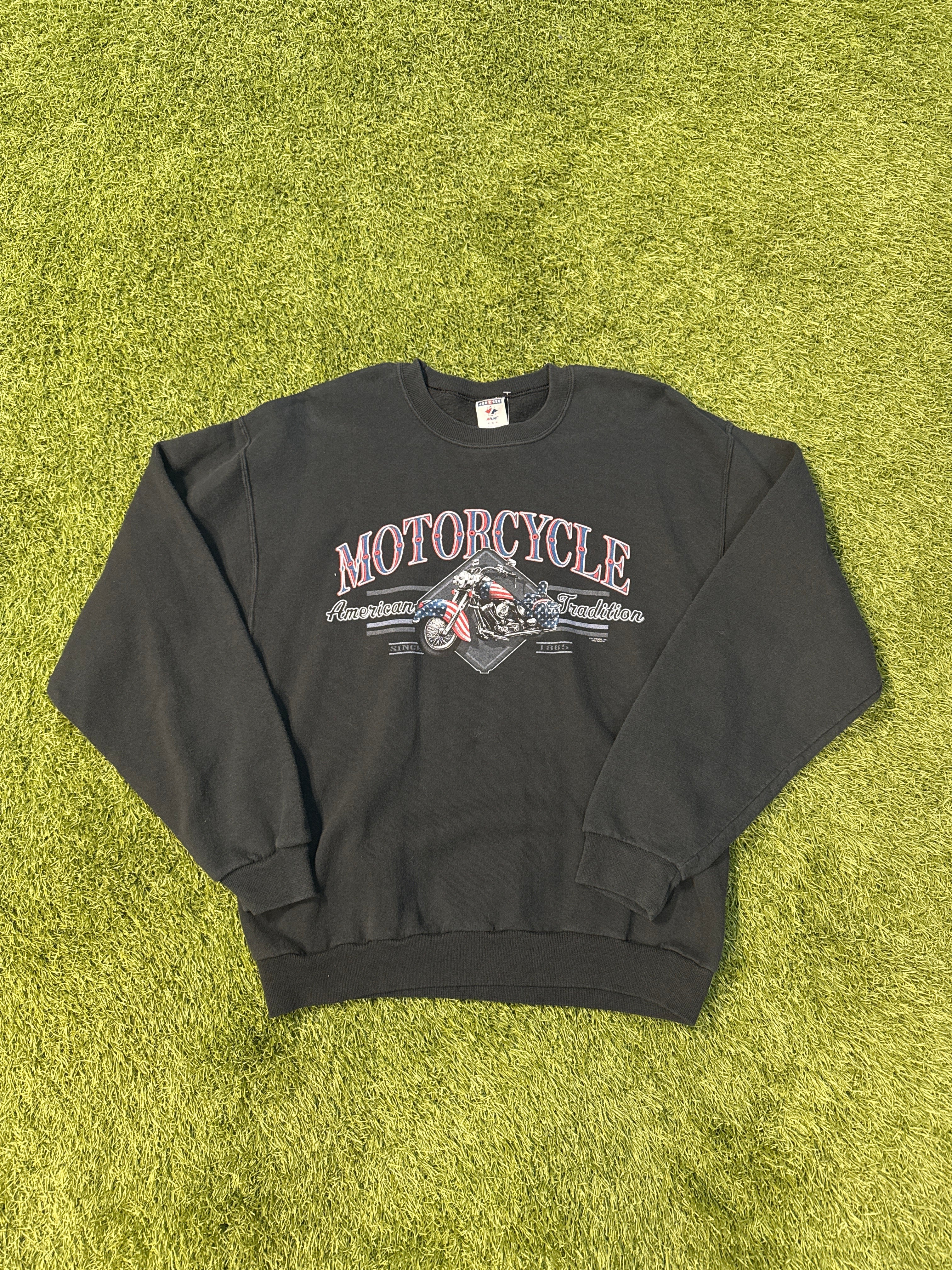 Vintage “Motorcycle” Crewneck