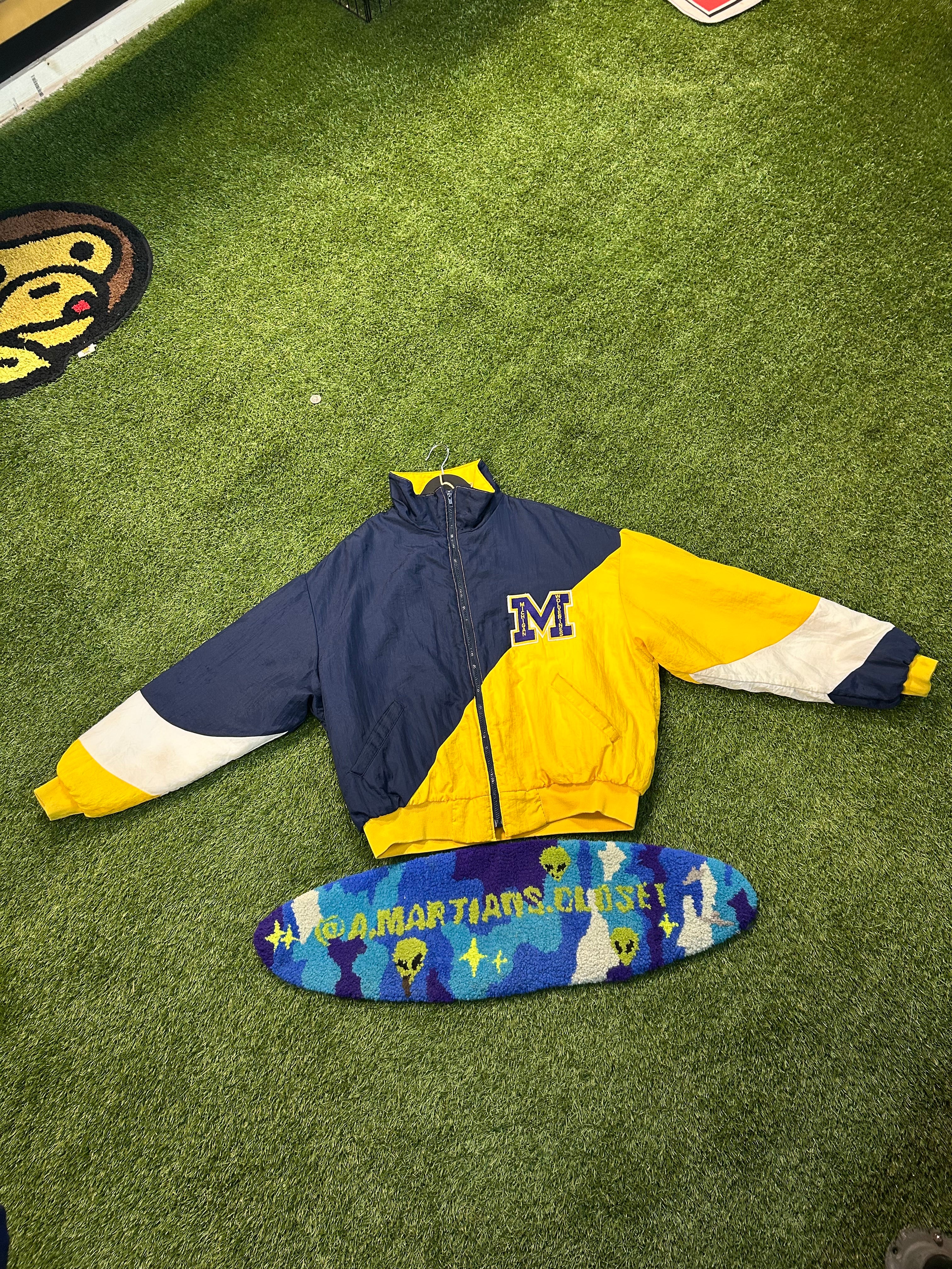 Vintage 80s Swingster Michigan Wolverines Jacket