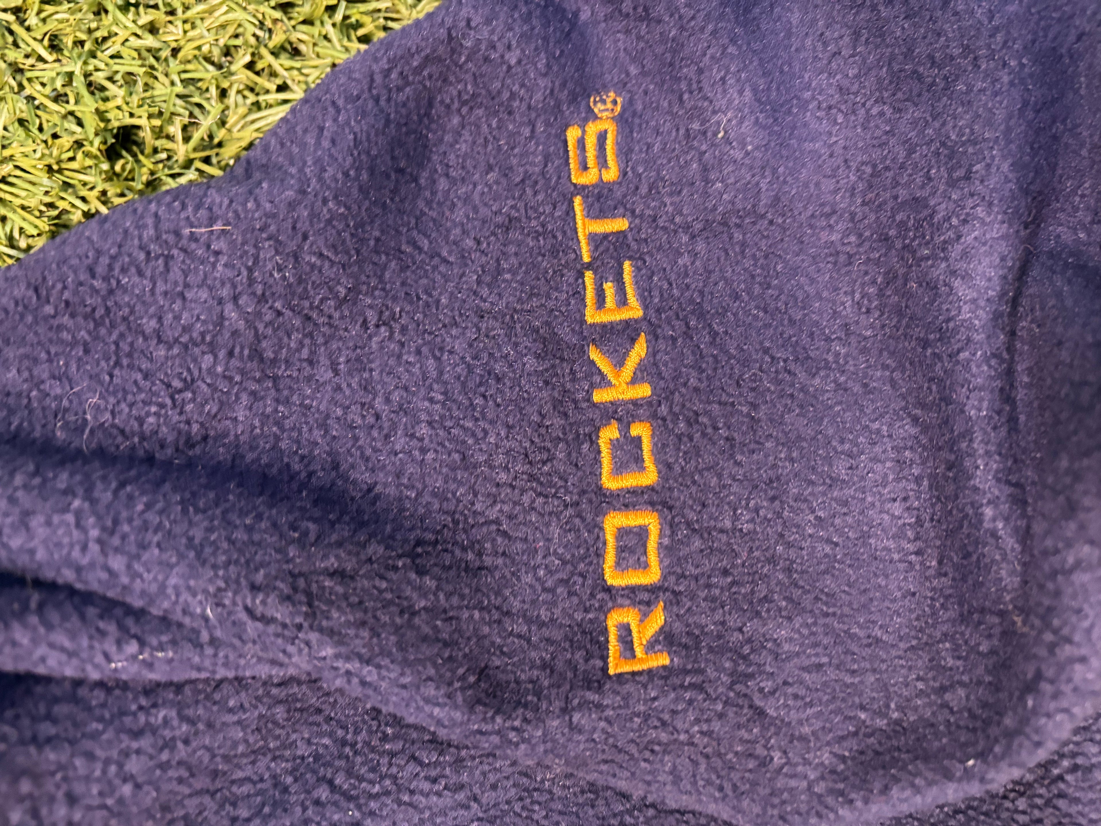 Navy Blue and Black Proplayer Toledo Rockets Fleece Jacket Size XL