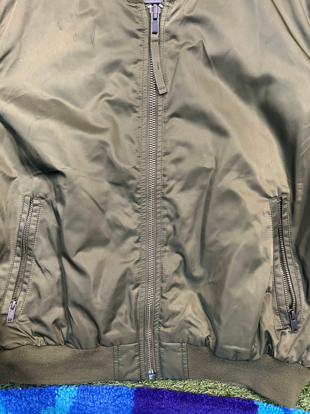 New Age GAP Green Bomber Jacket