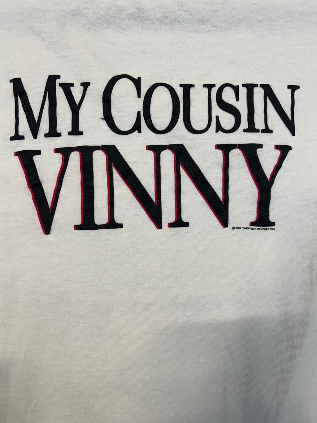 Vintage 1992 My Cousin Vinny Movie Promo Tee