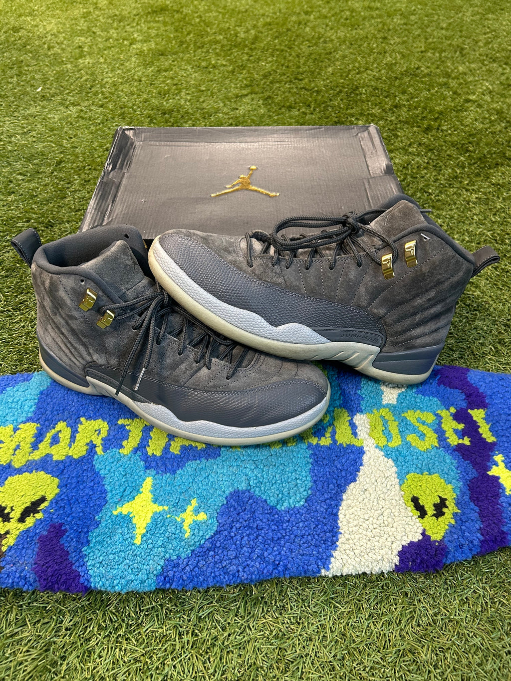 Jordan Retro 12 Dark Grey(Used 2017)
