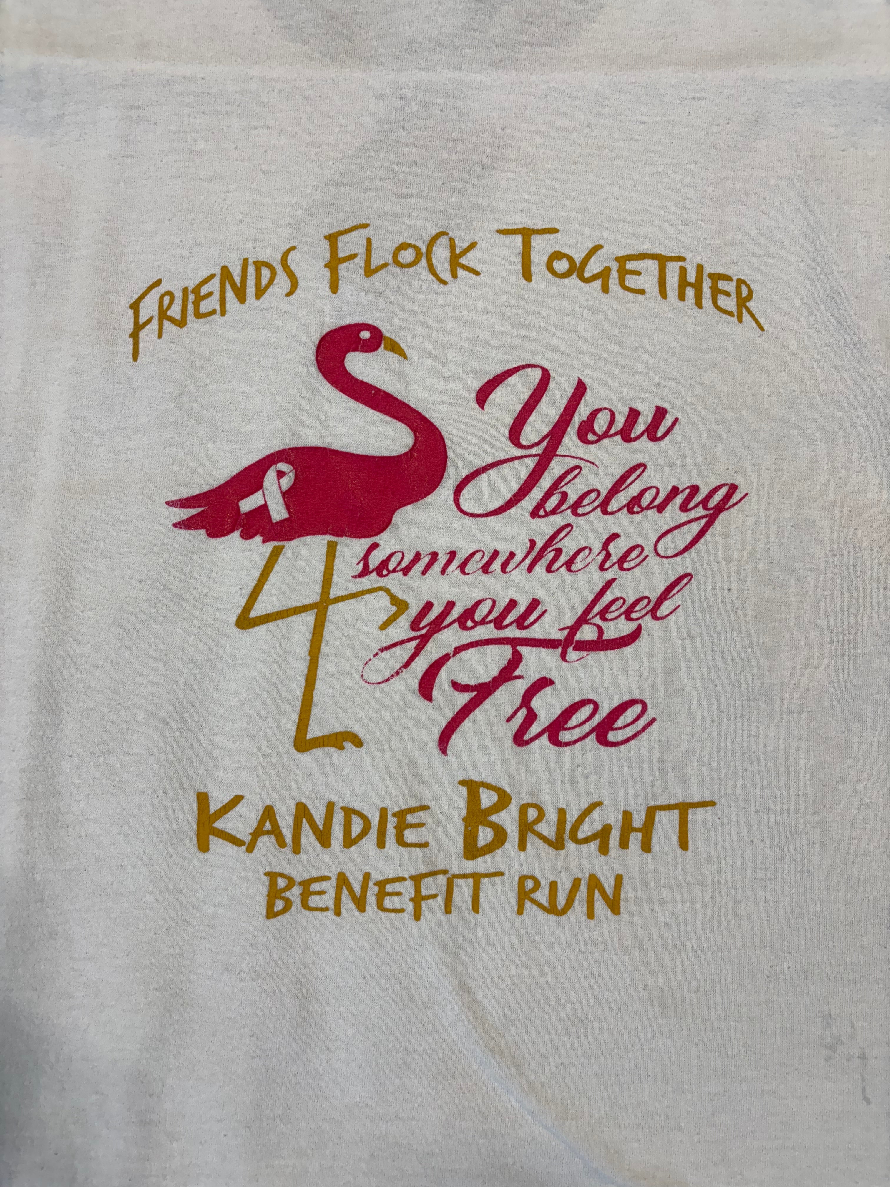 Friends Flock Together Kandie Bright Benefit Run Tee