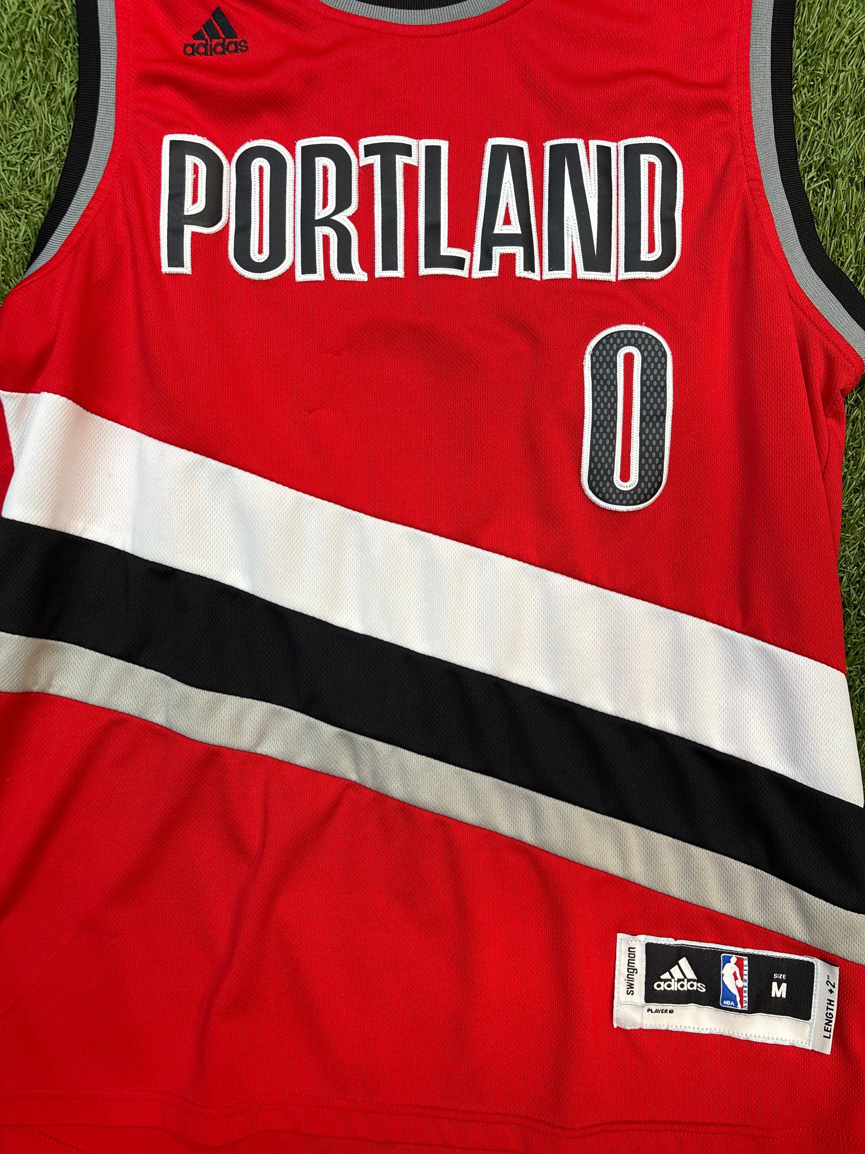 Portland Trailblazers D. Lillard Home Jersey