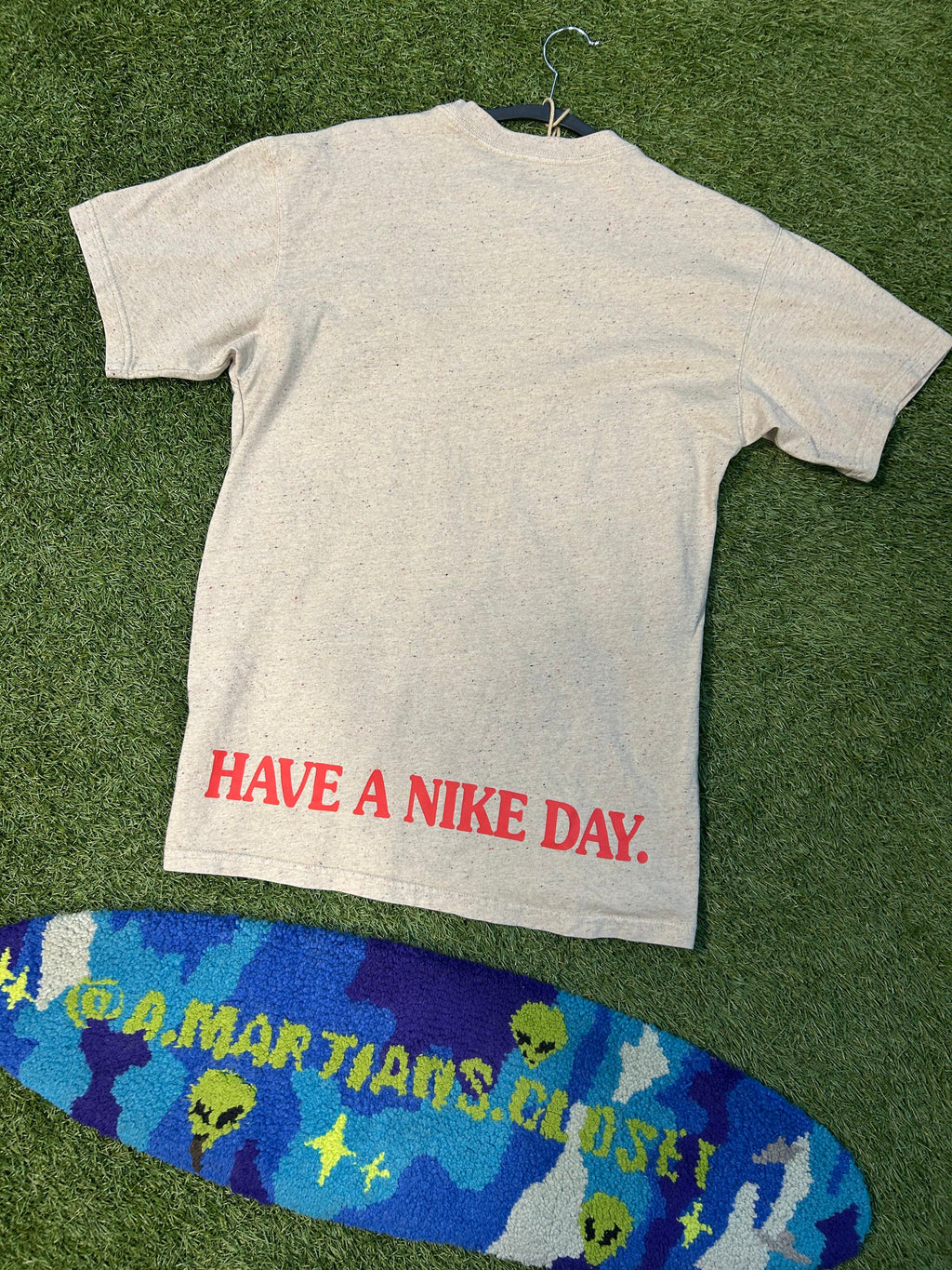 New Age Nike Embroidered Have A Nike Day Tee