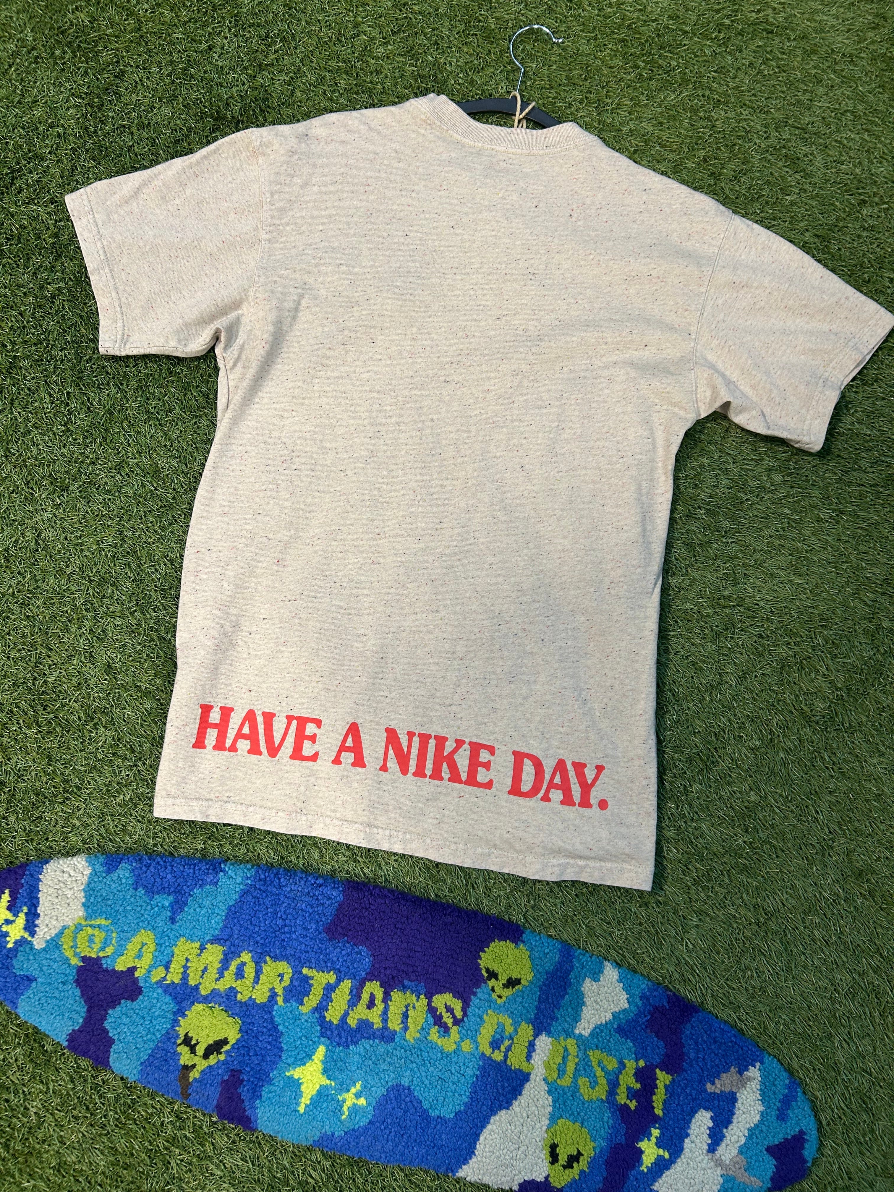 New Age Nike Embroidered Have A Nike Day Tee