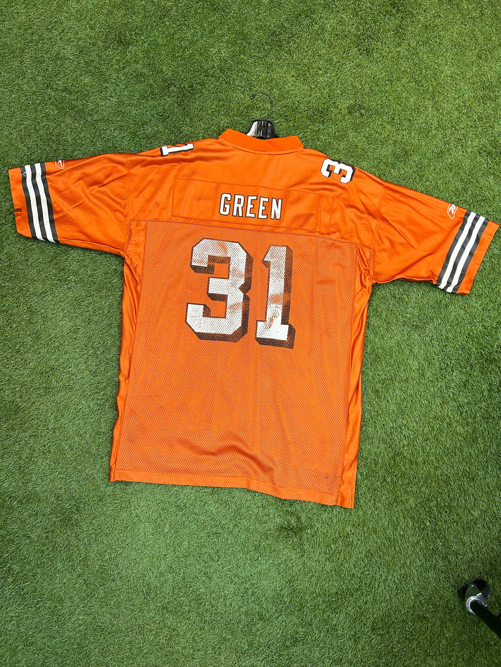 Y2K Reebok Cleveland Browns #31 Green NFL Jersey