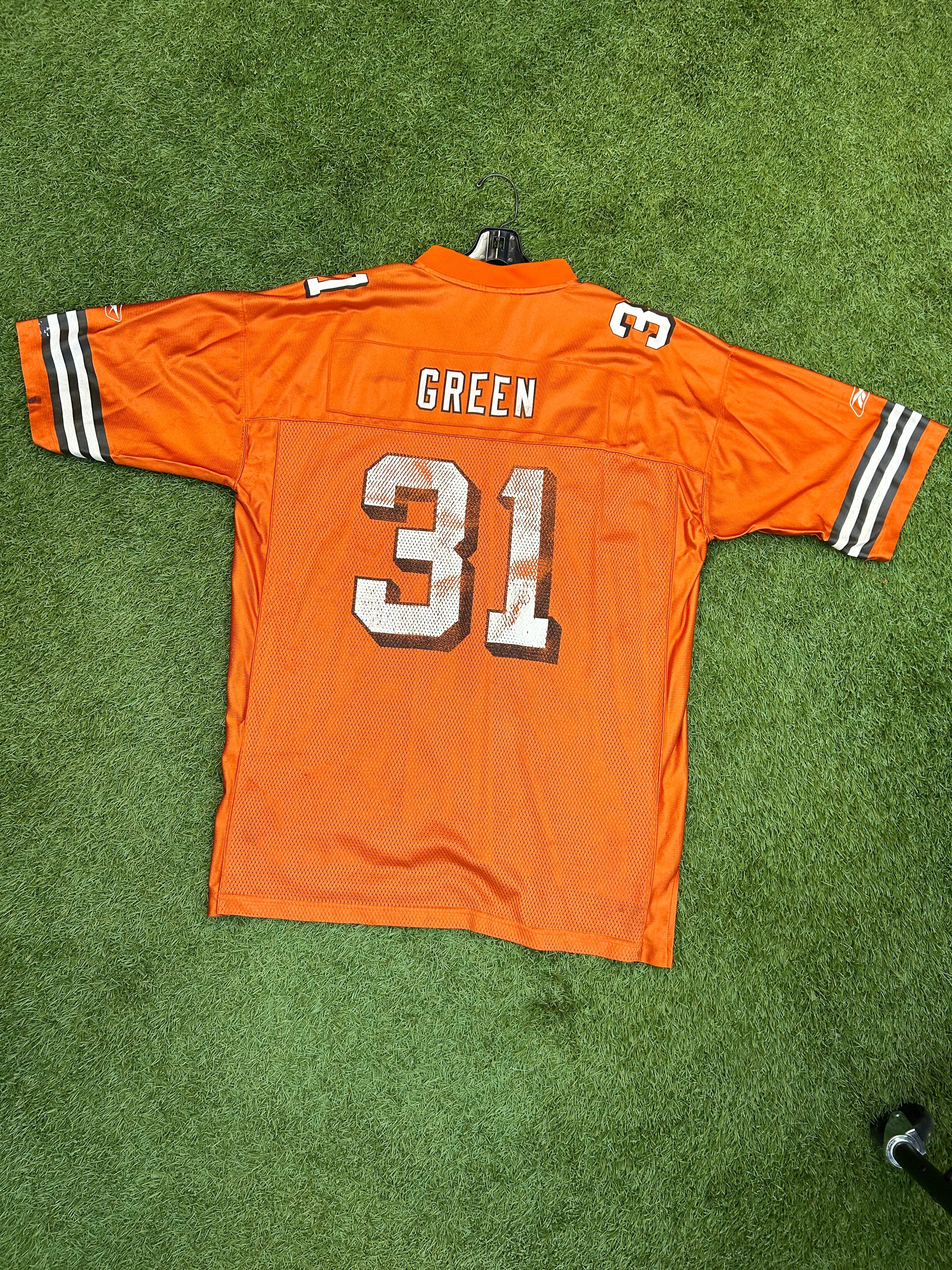 Y2K Reebok Cleveland Browns #31 Green NFL Jersey