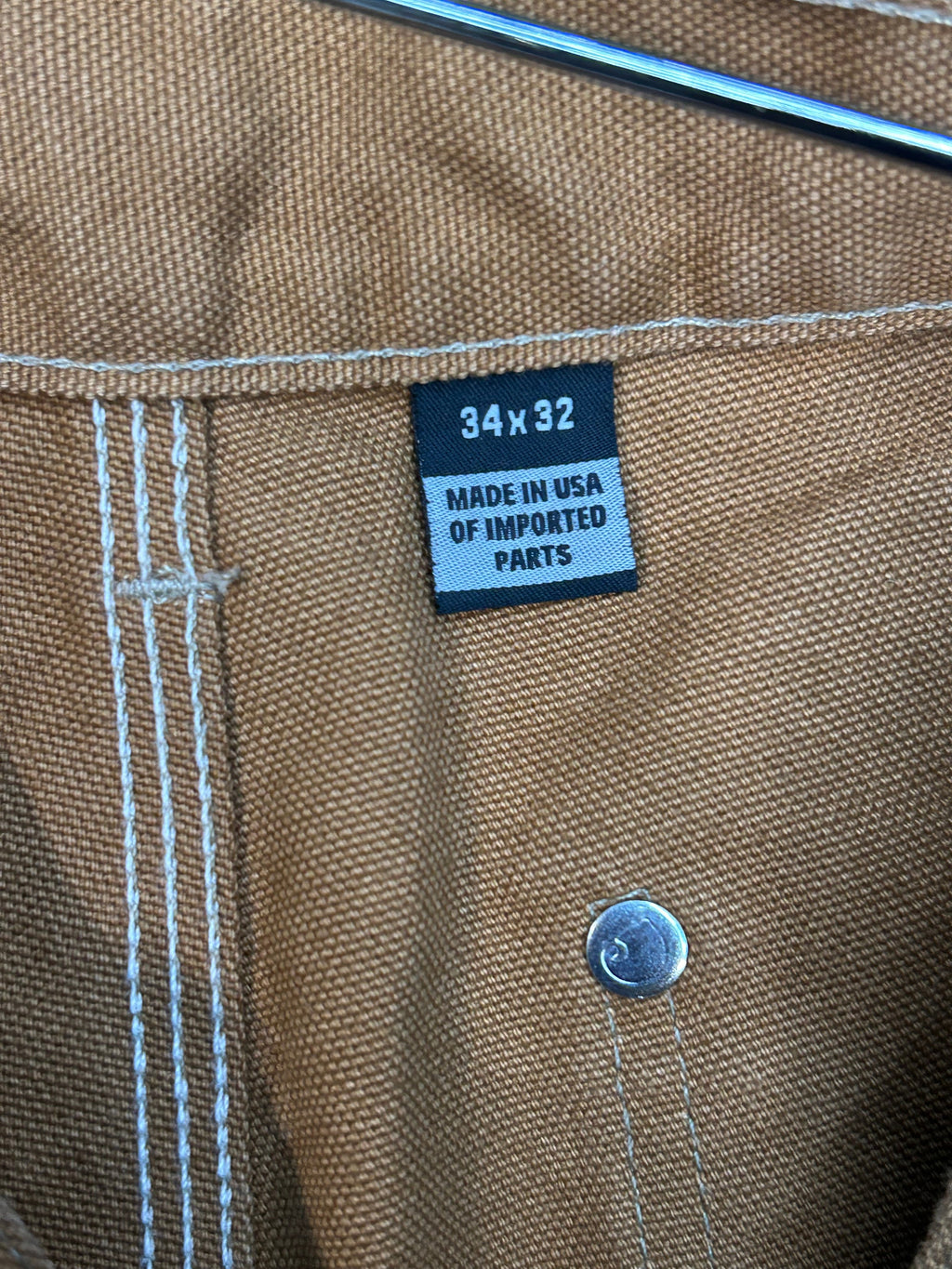 Y2K Carhartt Tan Double Knee Carpenter Jeans