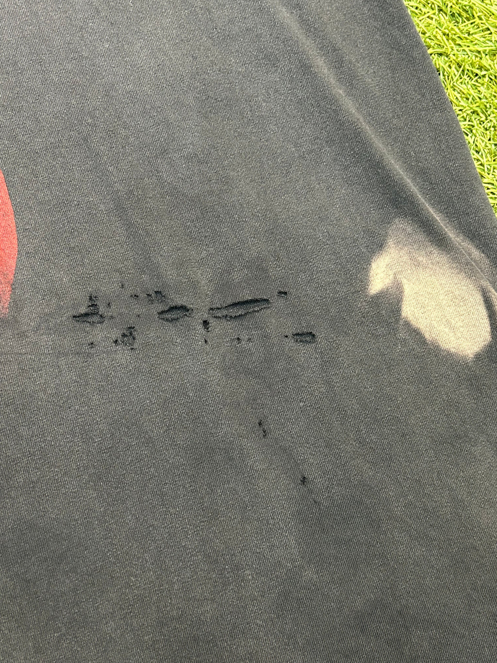 Vintage Dale Earnhardt Jr Thrashed Picture Graphic Tee