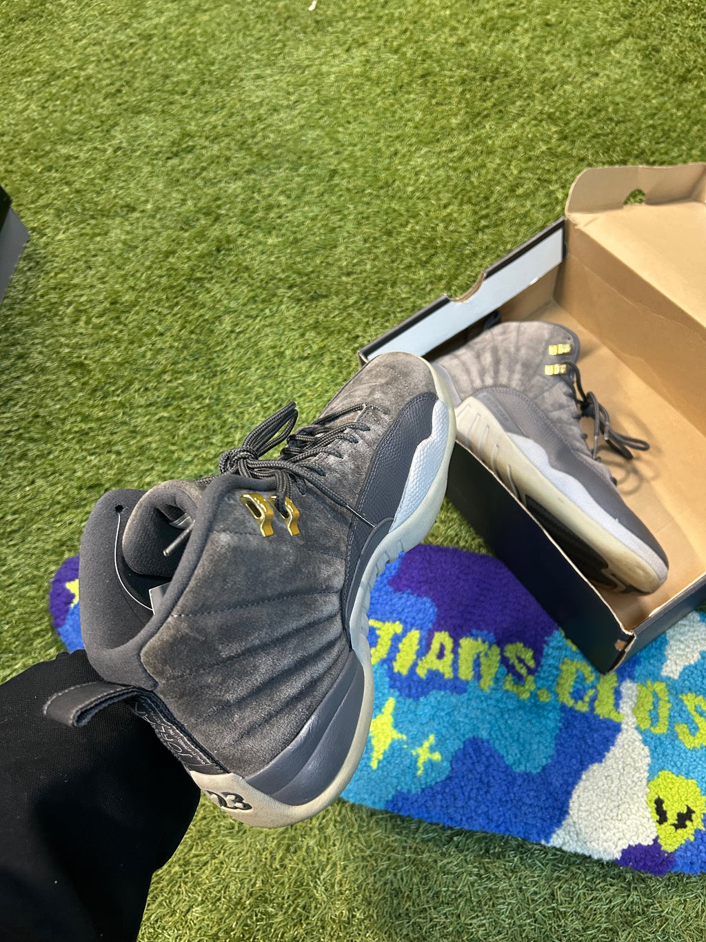 Jordan Retro 12 Dark Grey(Used 2017)