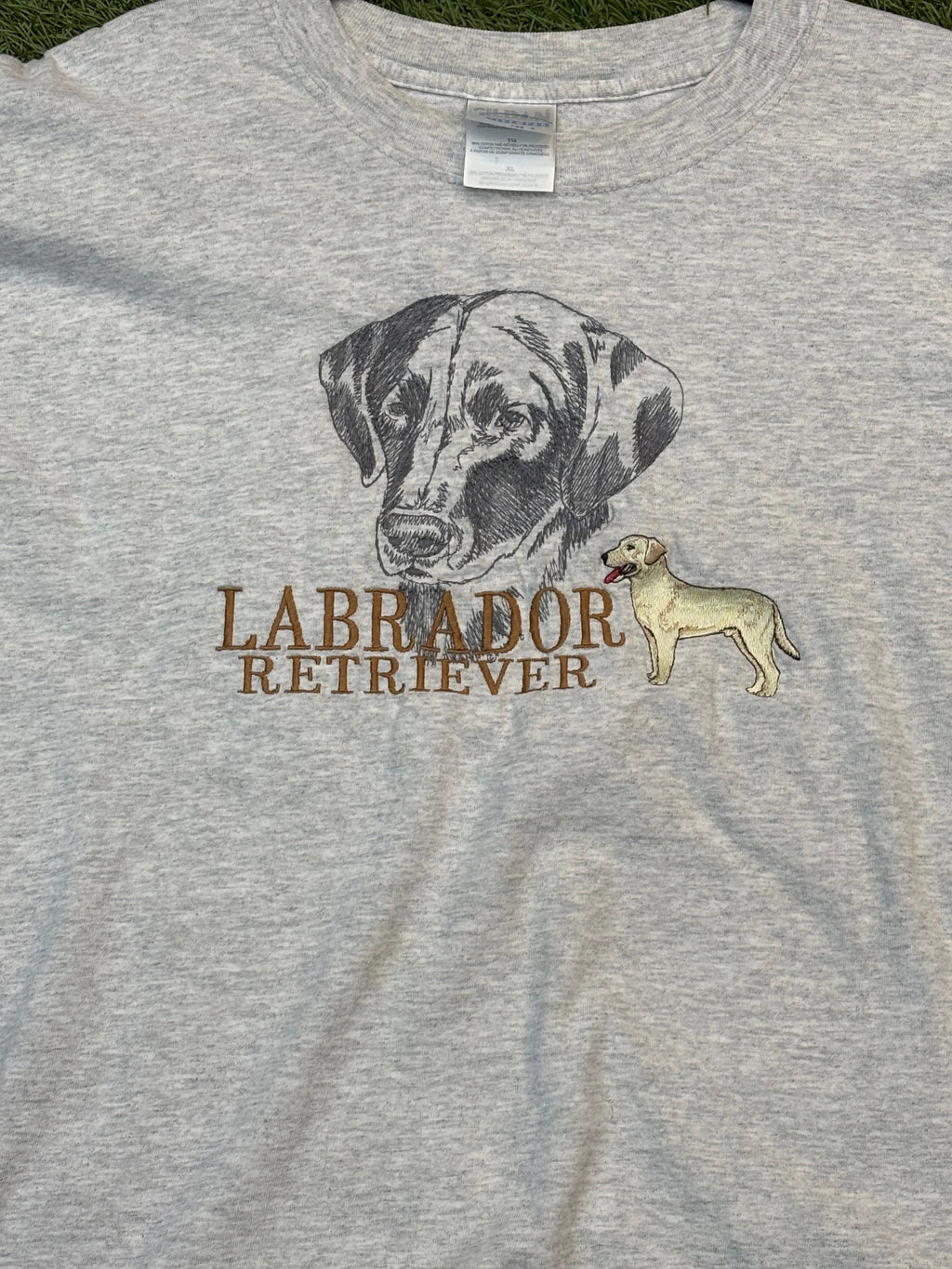 Gilden Embroidered Labrador Retriever Tee