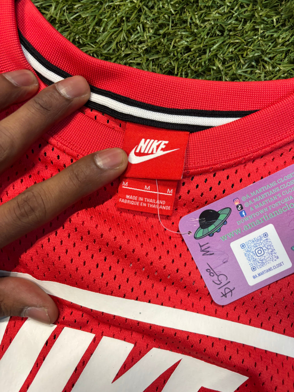 Nike Red Jersey Tee
