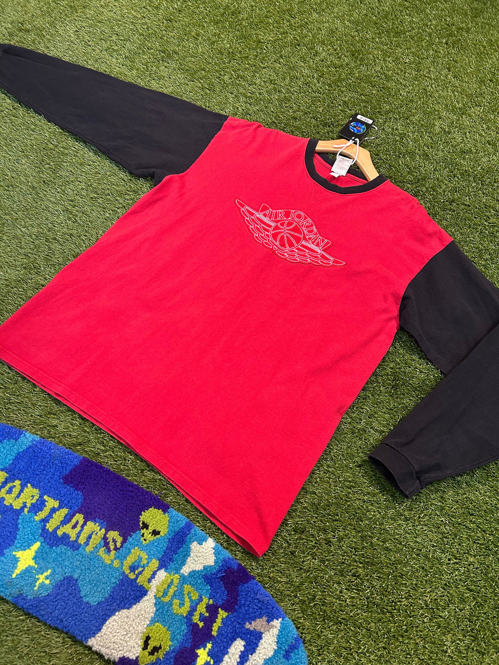 Y2K Air Jordan Flight Logo L/S Tee