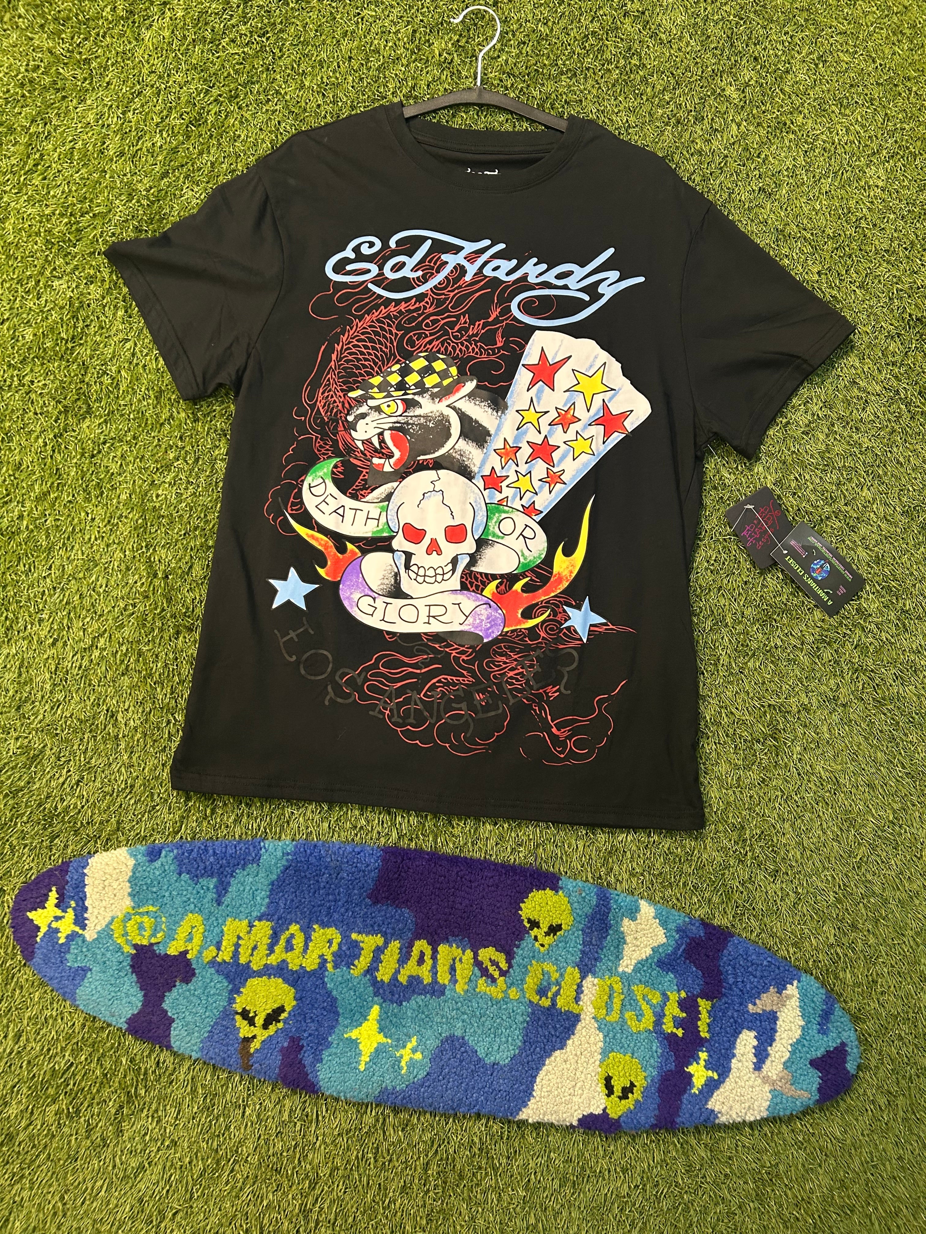 Brand New Ed Hardy Death Or Glory Tee