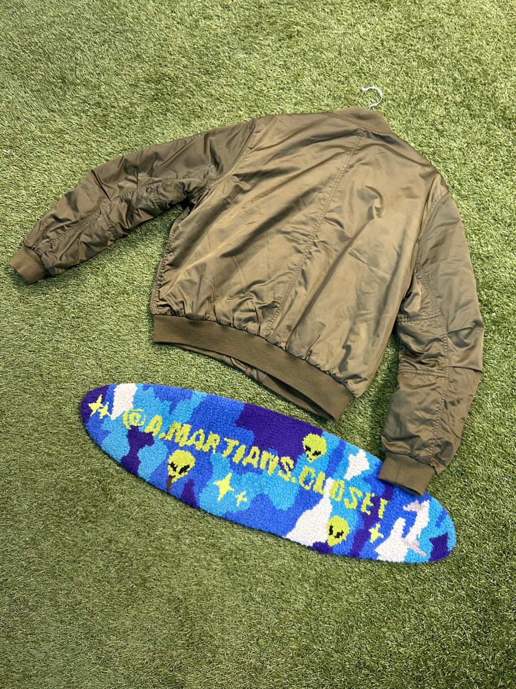 New Age GAP Green Bomber Jacket