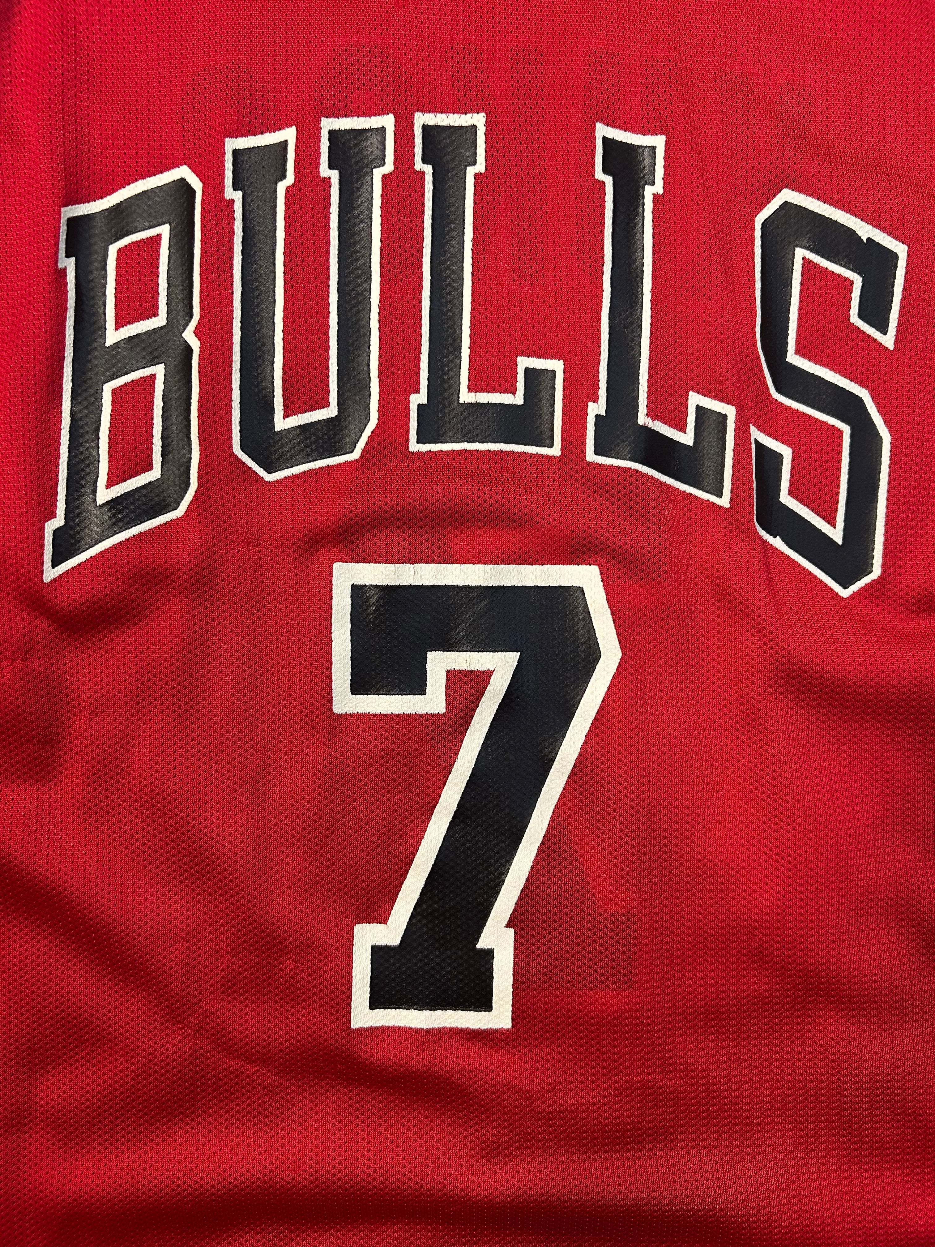 Vintage 90s Chicago Bulls Tony Kukoc #7 Champion Brand Jersey
