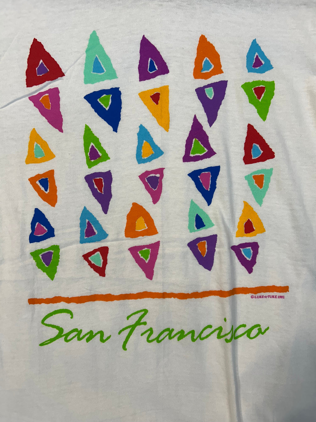Vintage Single Stitch San Francisco Travel Tee
