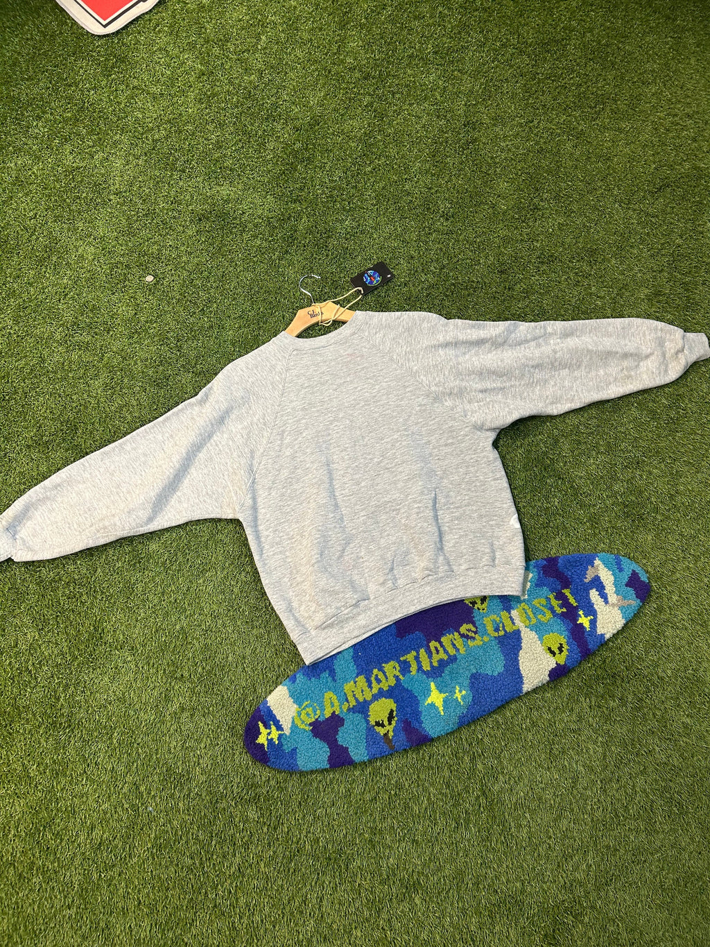 Vintage Hand Painted Chicago Bears Player Crewneck