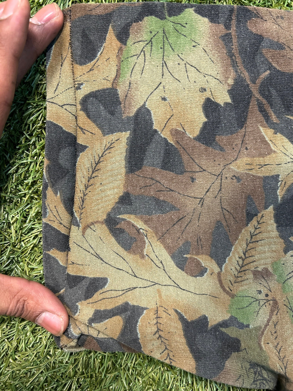 Vintage Leaf Camo Pocket Tee