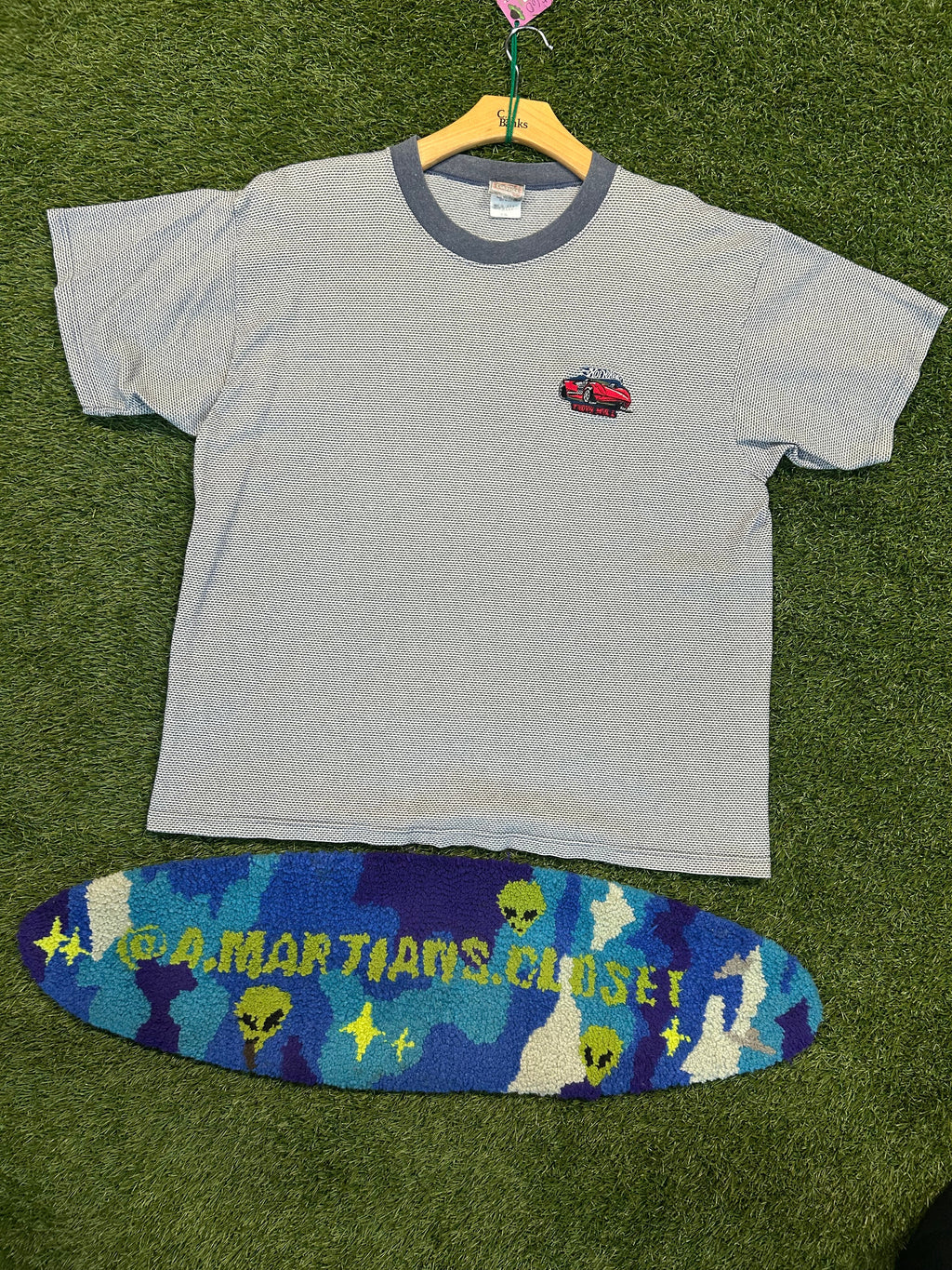 Vintage Hot Wheels Embroidered Twin Mill Car Tee