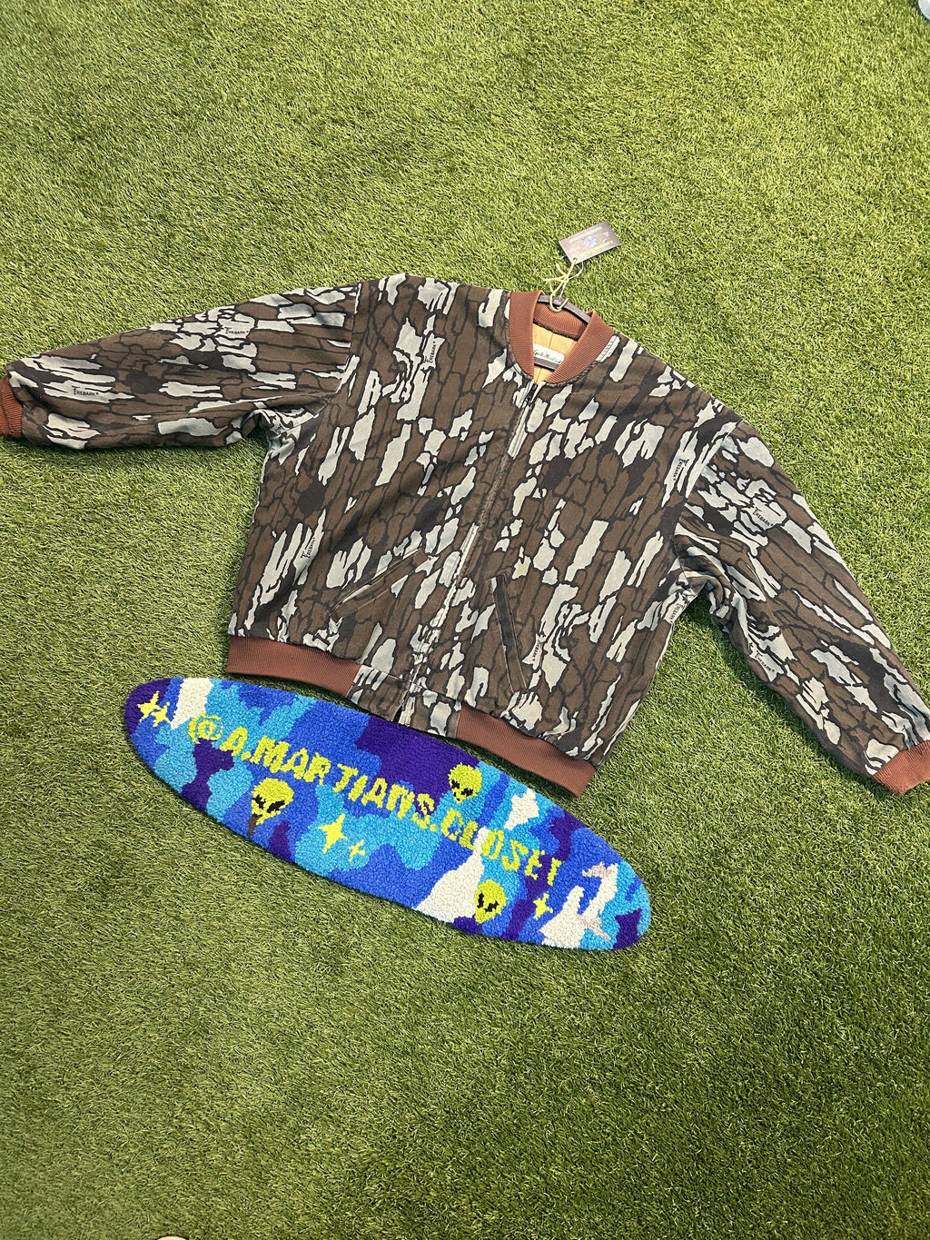 Vintage Garden Mountain Treebark Camo Jacket
