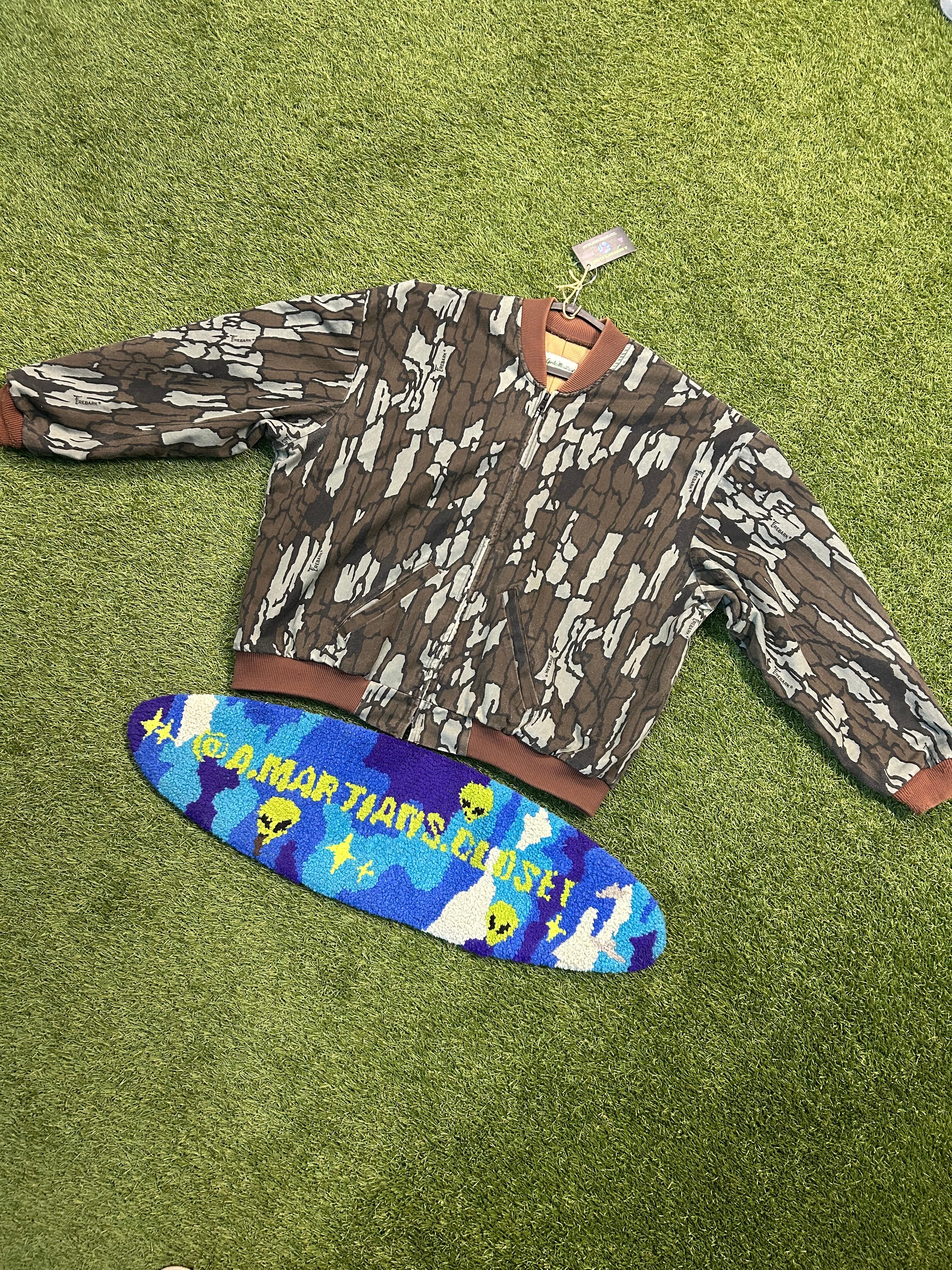 Vintage Garden Mountain Treebark Camo Jacket