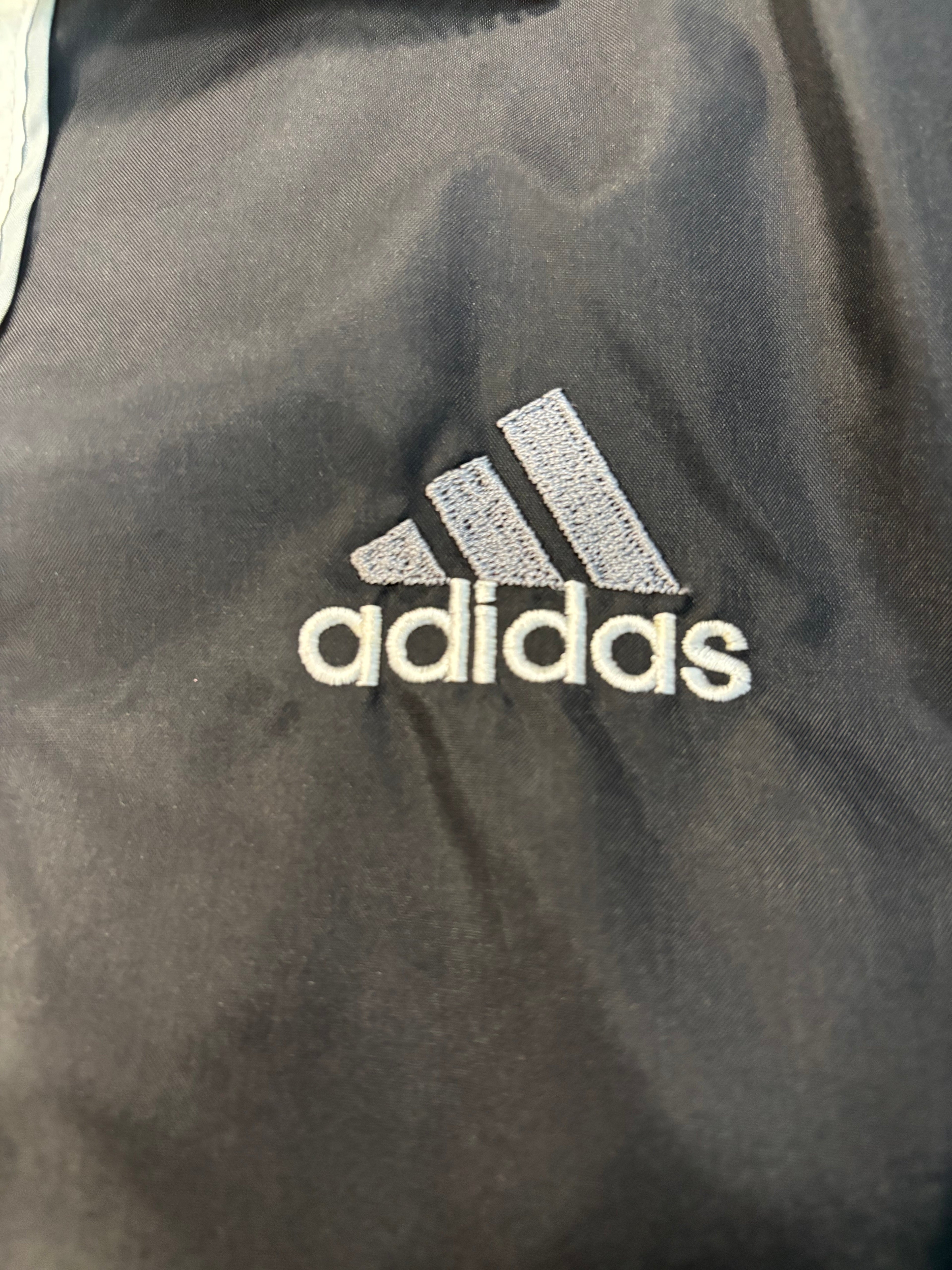 90s Vintage Adidas Vertical Front Stripe Jacket