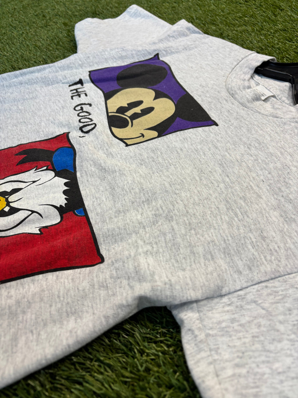 Vintage 90s Disney The Good The Bad The Goofy Tee