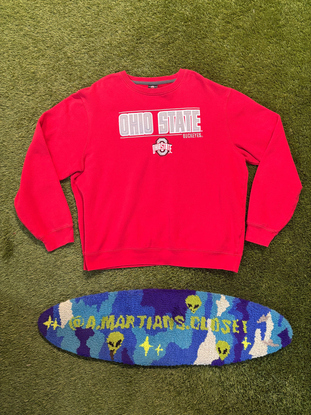 Modern “Ohio State” Crewneck