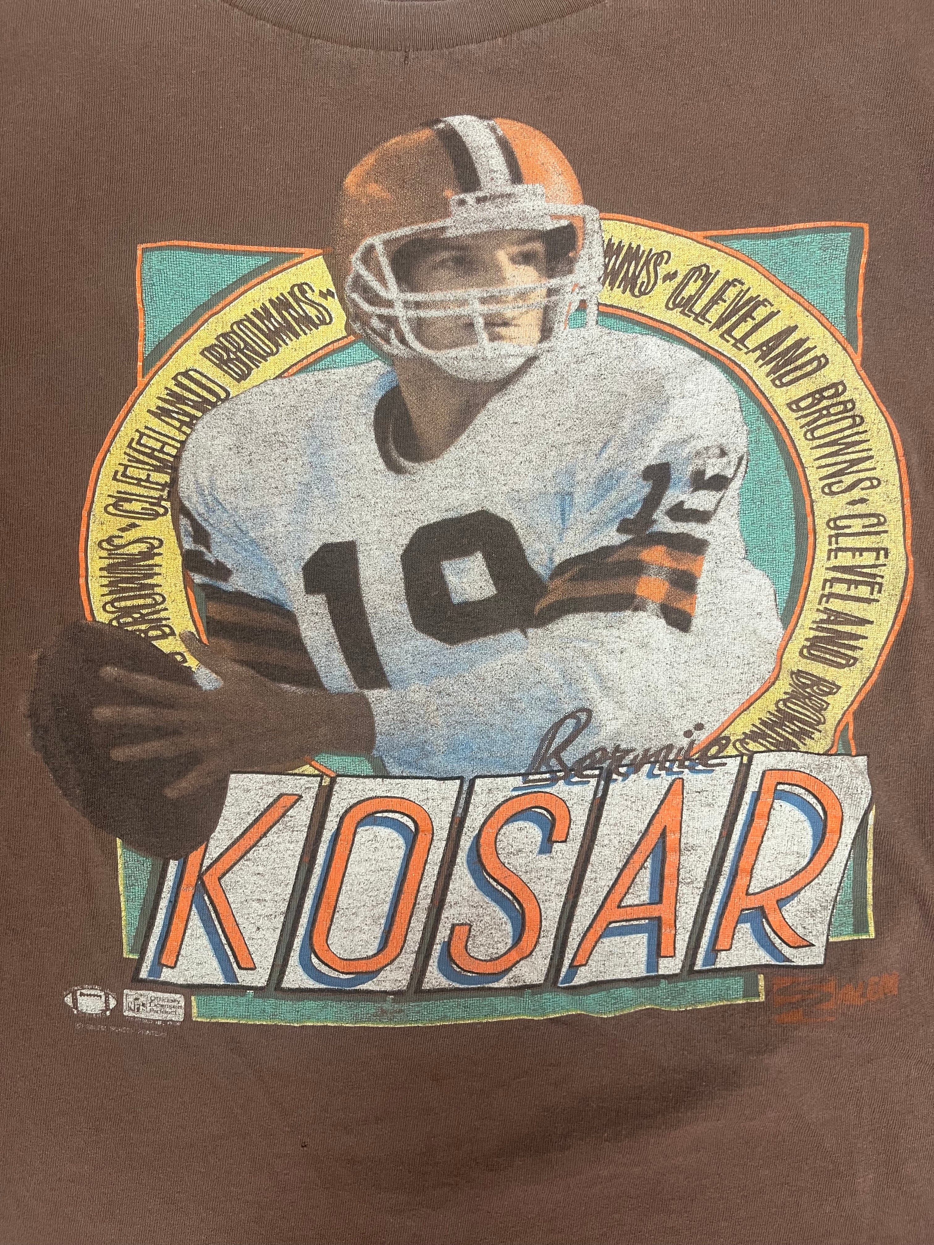 Vintage 1987 Cleveland Browns Bernie Kosar Tee