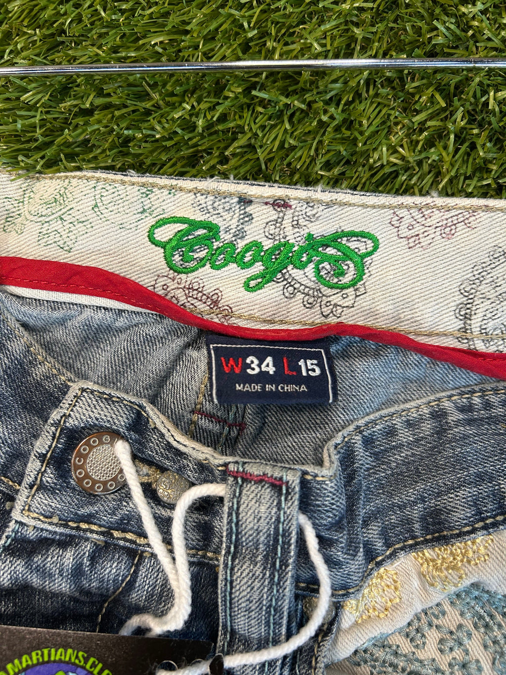 Y2K Rare Coogi Bandanna Print Shorts