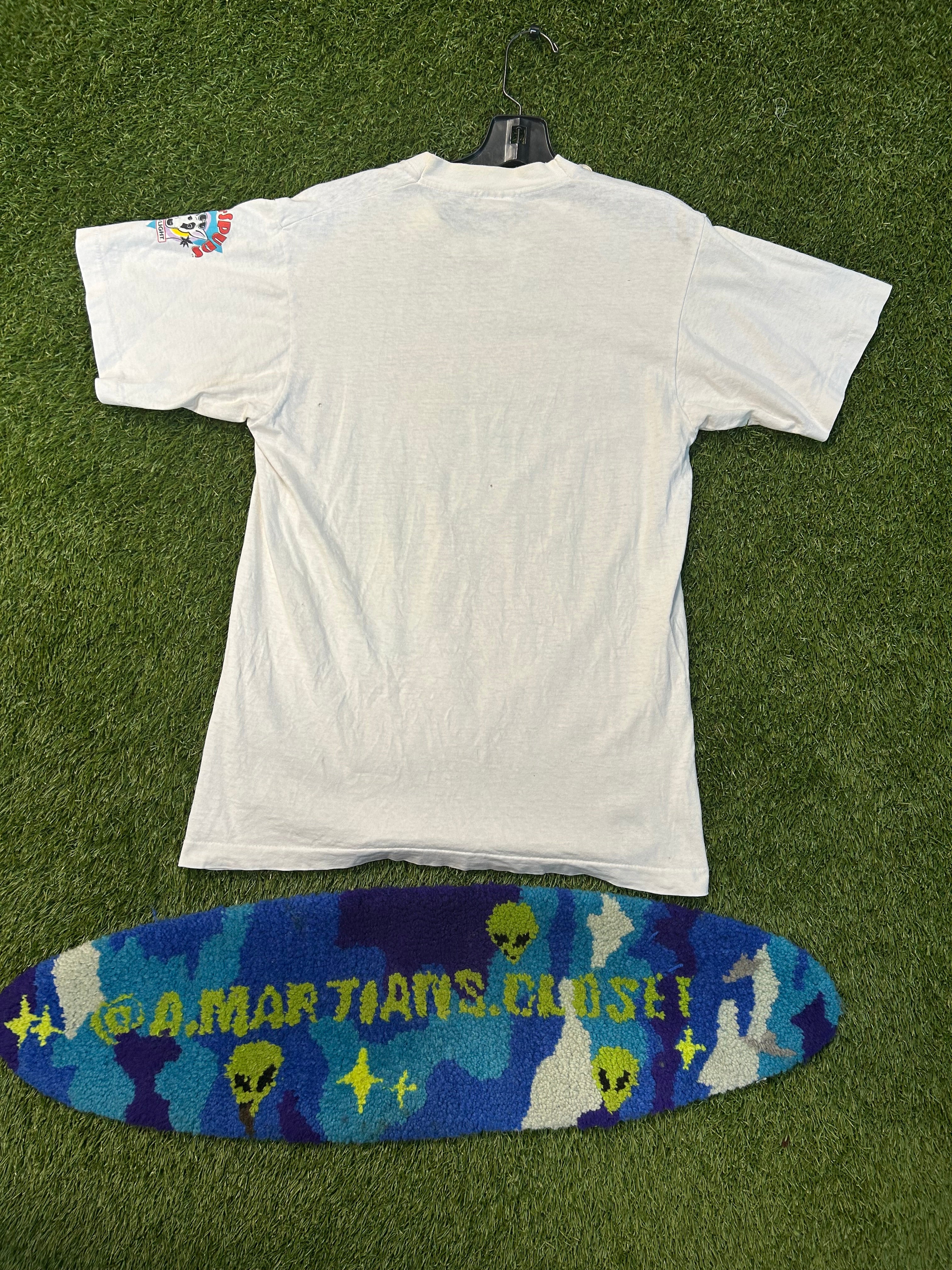 Vintage 1986 Club Spuds Budlight Beer Tee