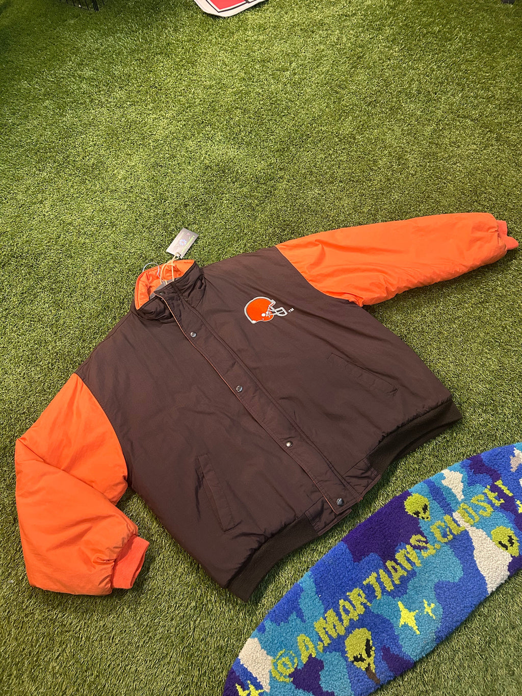 Vintage 90s NFL Cleveland Browns Heavy Jacket